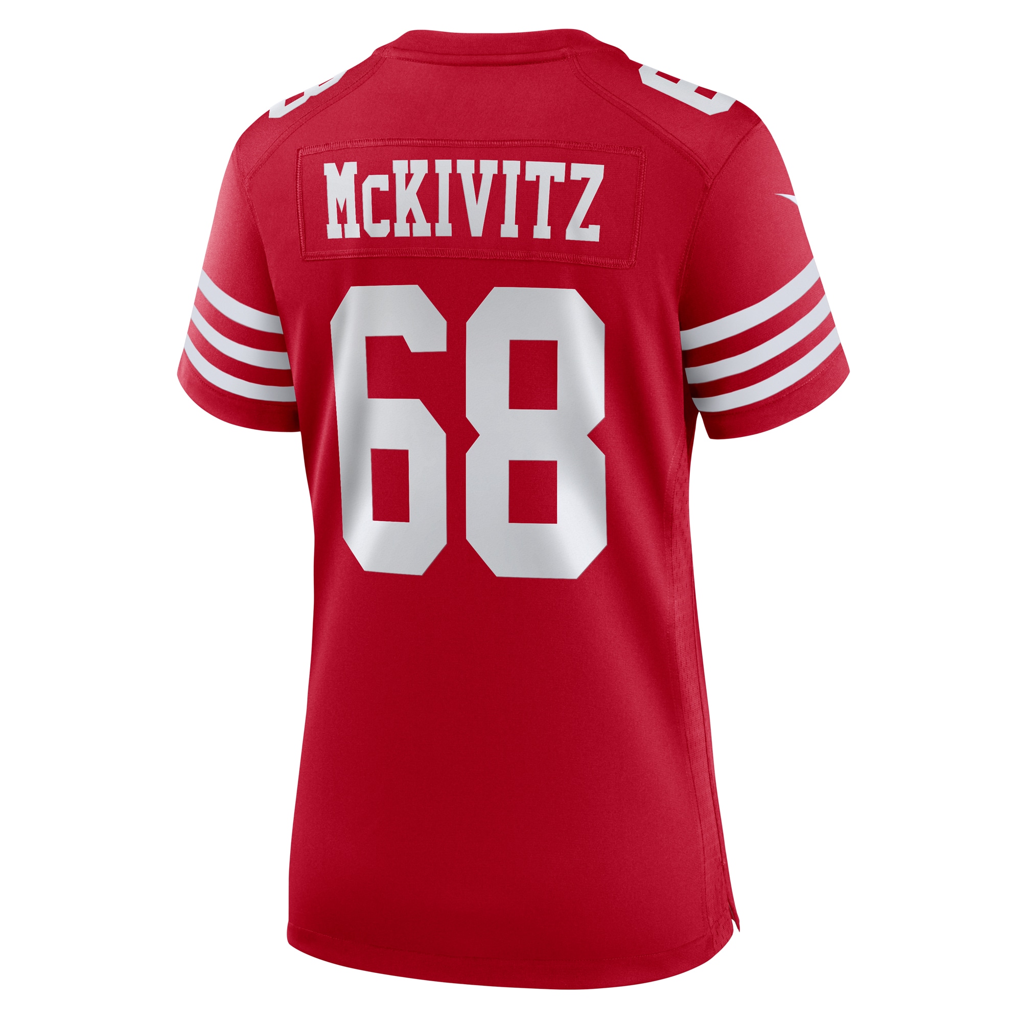 Colton McKivitz San Francisco 49ers Nike Women’s Team Game Jersey – Scarlet Clowdercats