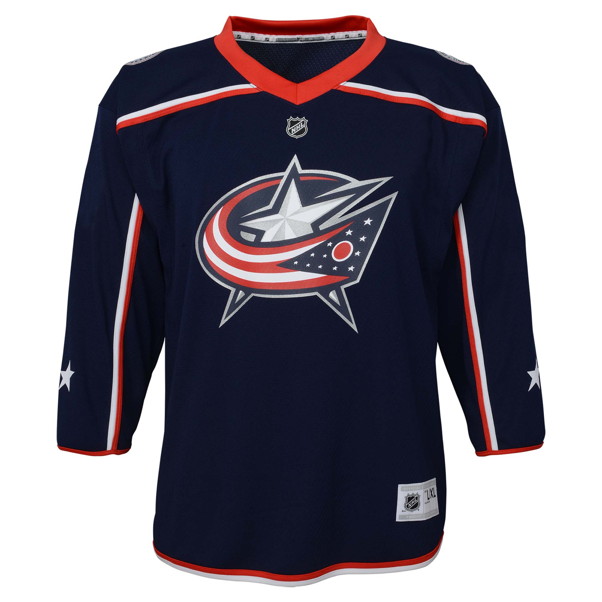 Columbus Blue Jackets Preschool Home Replica Jersey – Navy Clowdercats