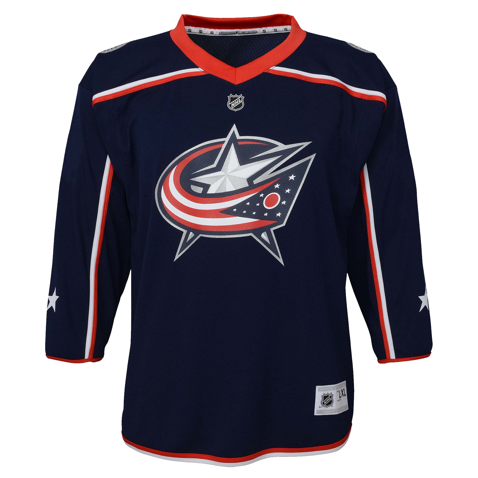 Columbus Blue Jackets Youth Home Replica Jersey – Navy Clowdercats