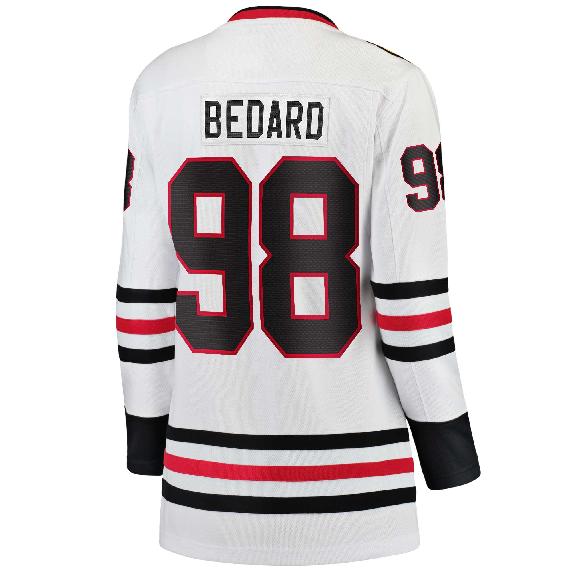 Connor Bedard Chicago Blackhawks Fanatics Women’s Women’s Breakaway Jersey – White Clowdercats