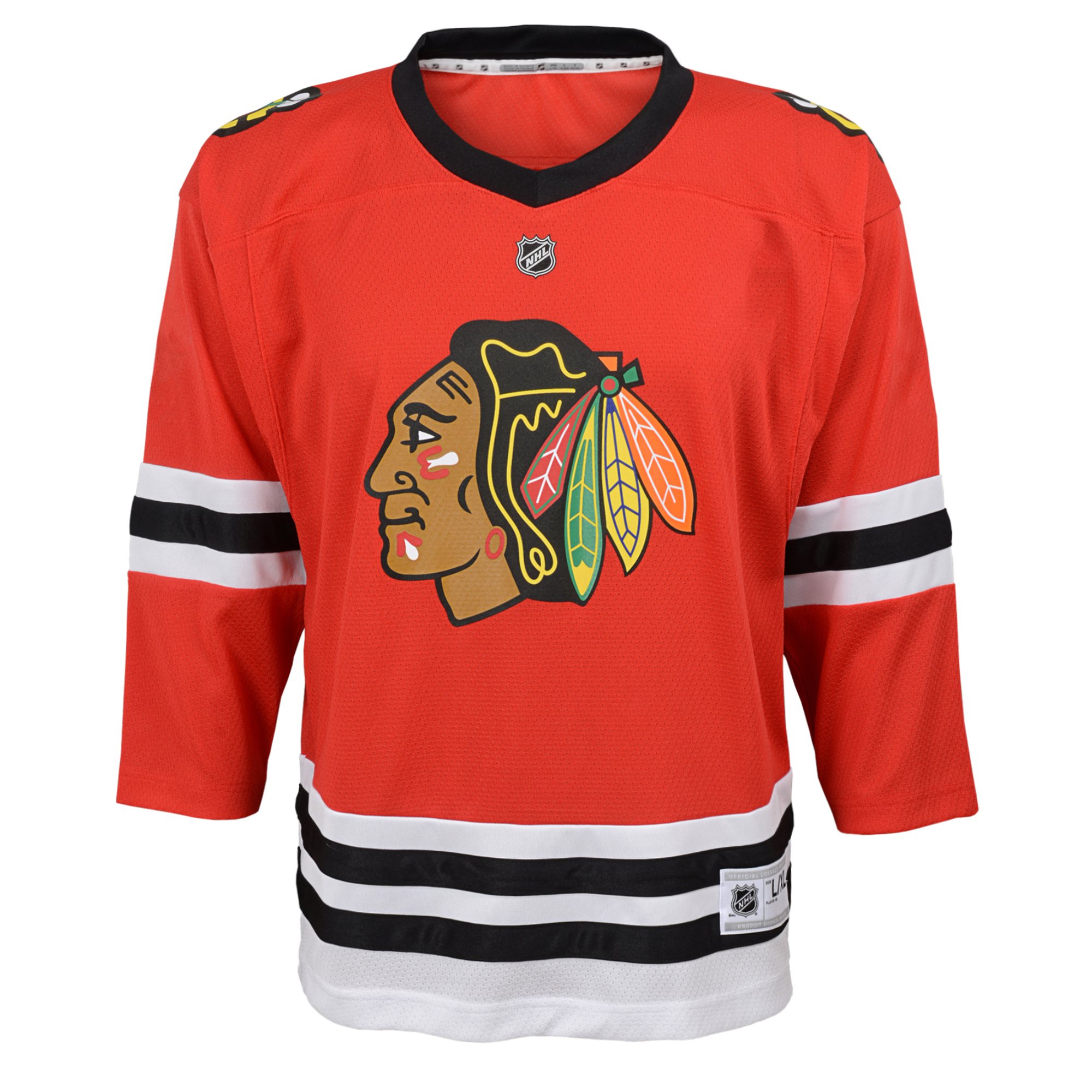 Connor Bedard Chicago Blackhawks Youth Home Replica Player Jersey – Red Clowdercats