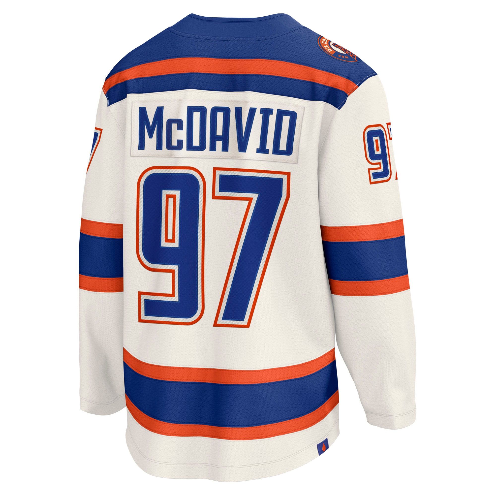 Connor McDavid Edmonton Oilers Fanatics Alternate Breakaway Jersey – Light Beige Clowdercats