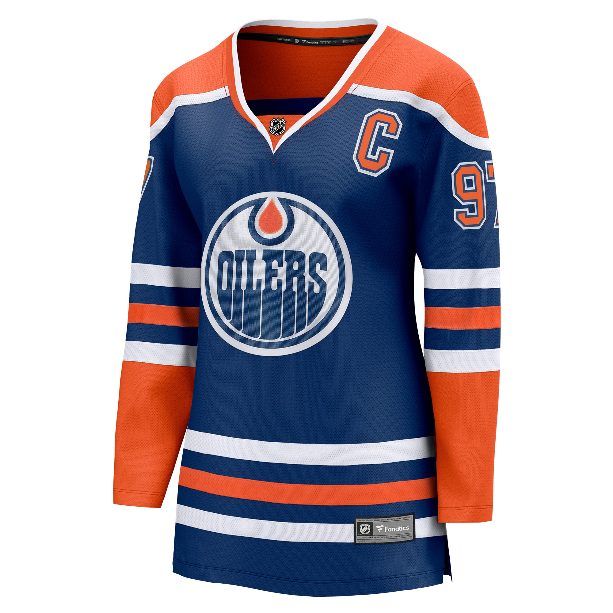 Connor McDavid Edmonton Oilers Fanatics Women’s Home Breakaway Jersey – Royal Clowdercats