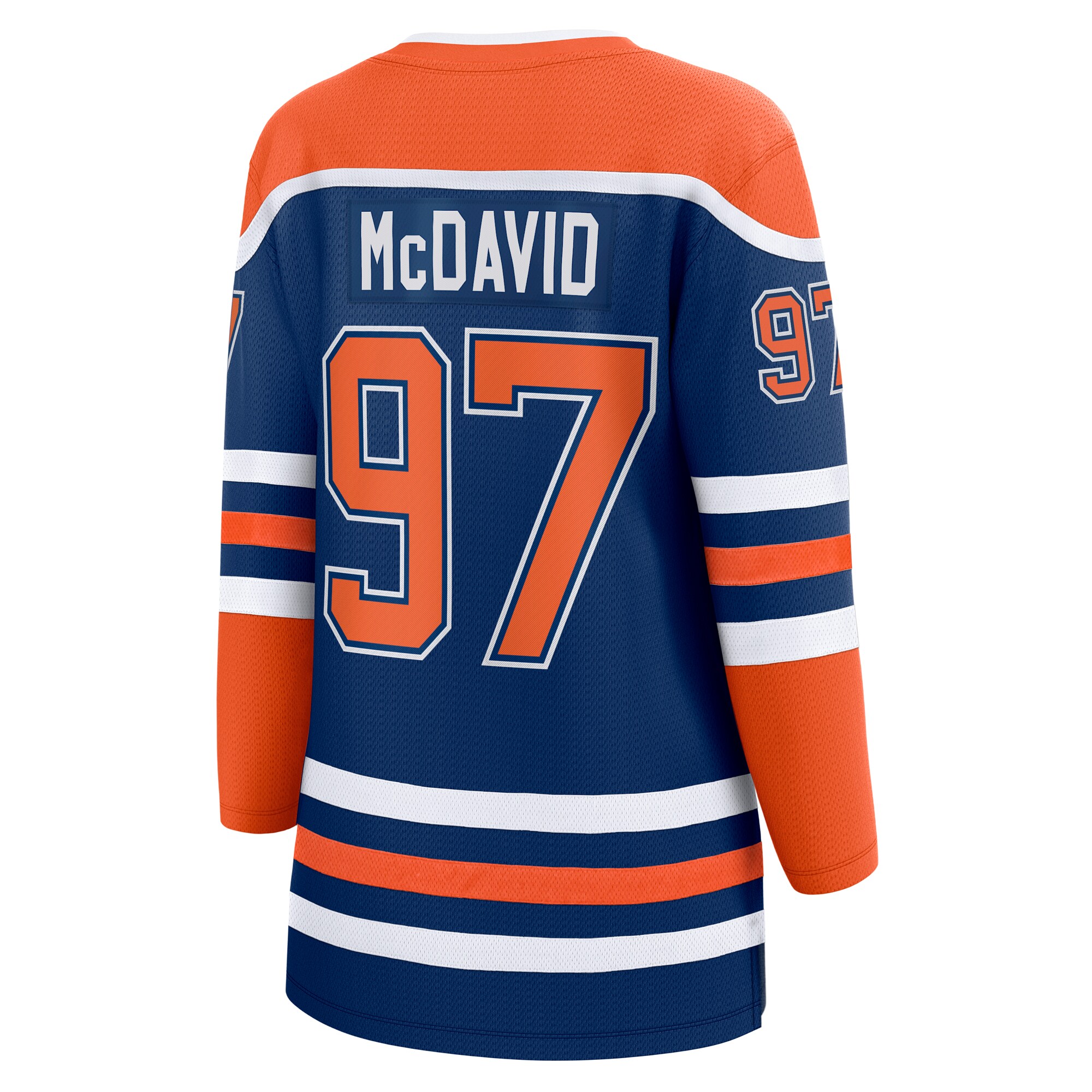 Connor McDavid Edmonton Oilers Fanatics Women’s Home Breakaway Jersey – Royal Clowdercats