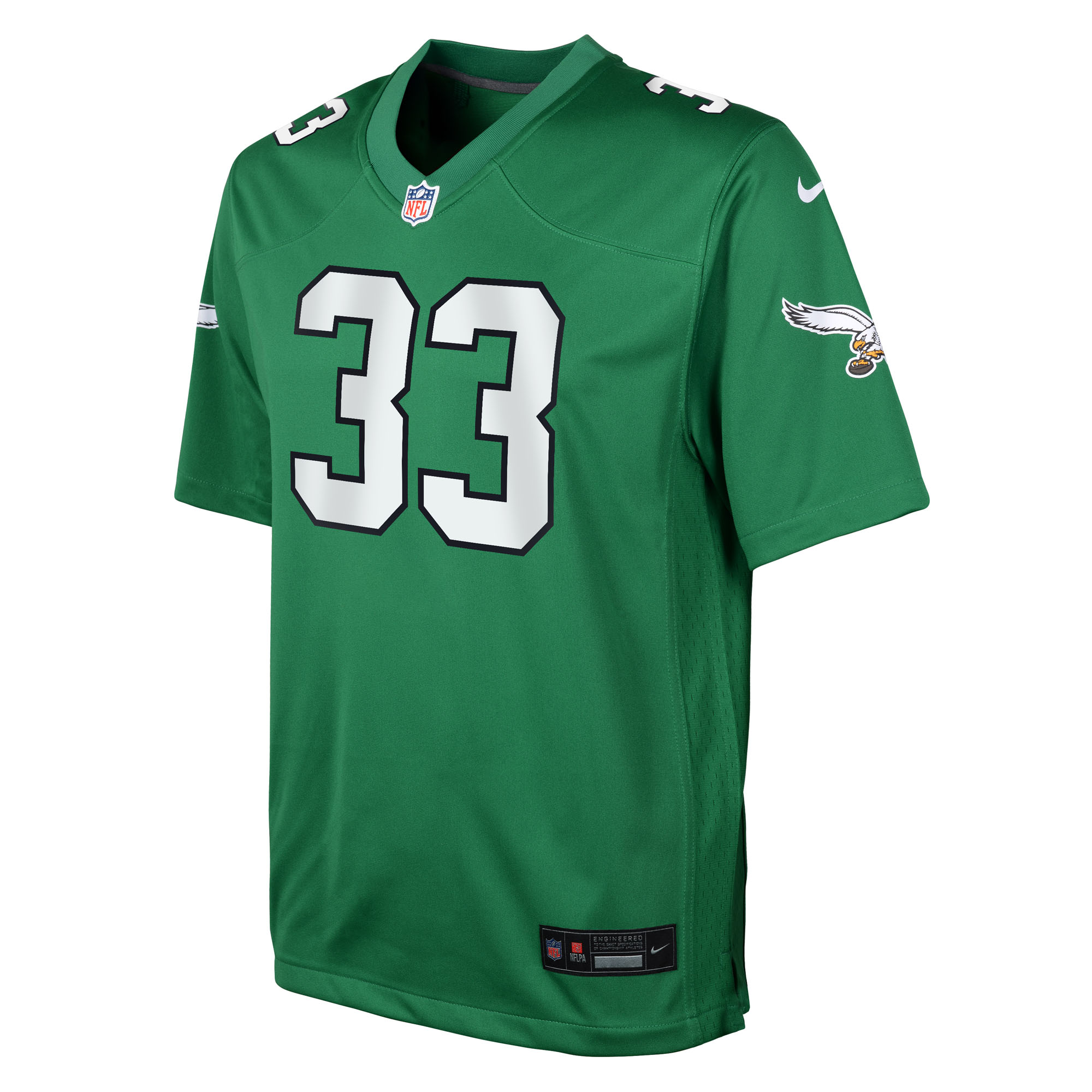 Cooper DeJean Philadelphia Eagles Nike Youth Alternate Game Jersey – Kelly Green Clowdercats