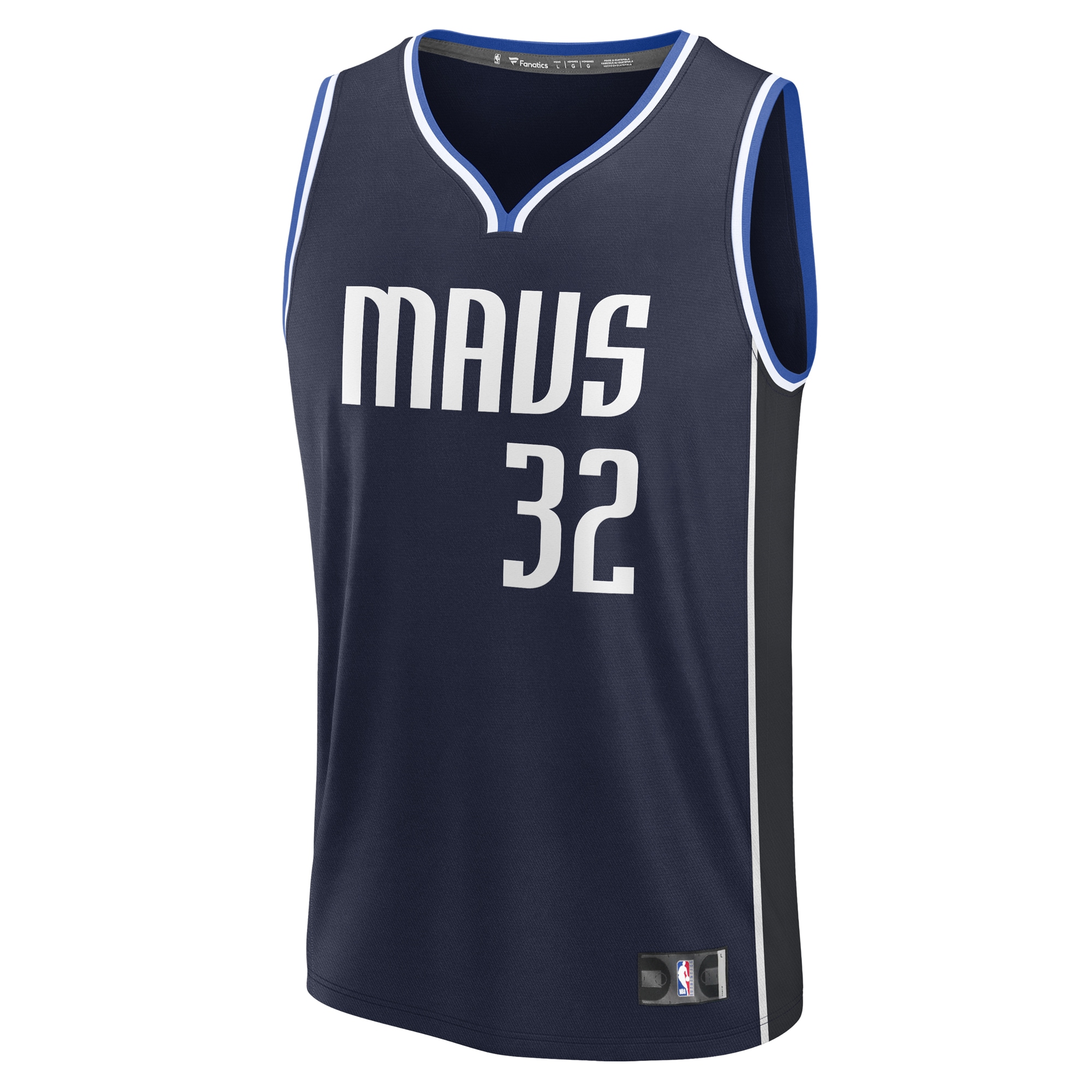 Cooper Flagg Dallas Mavericks Fanatics 2025 NBA Draft First Round Pick Fast Break Replica Jersey – Statement Edition – Navy Clowdercats