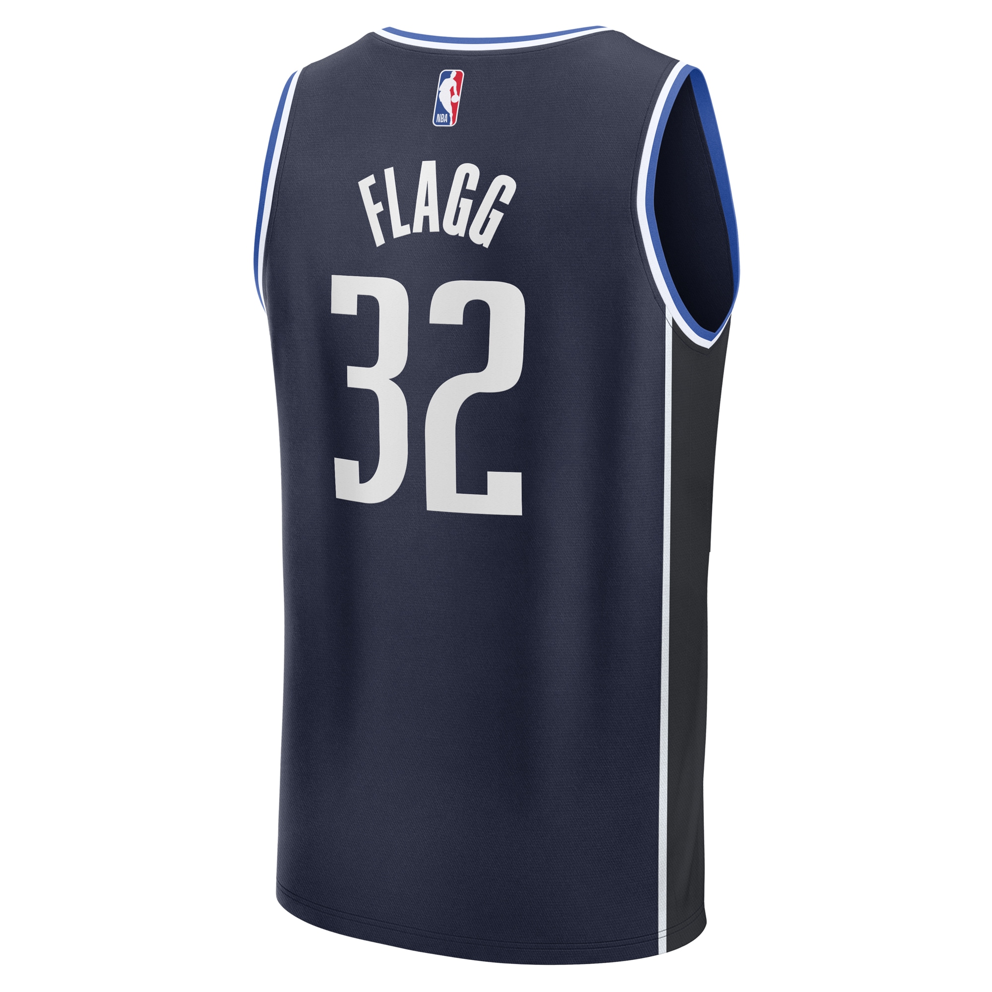 Cooper Flagg Dallas Mavericks Fanatics 2025 NBA Draft First Round Pick Fast Break Replica Jersey – Statement Edition – Navy Clowdercats