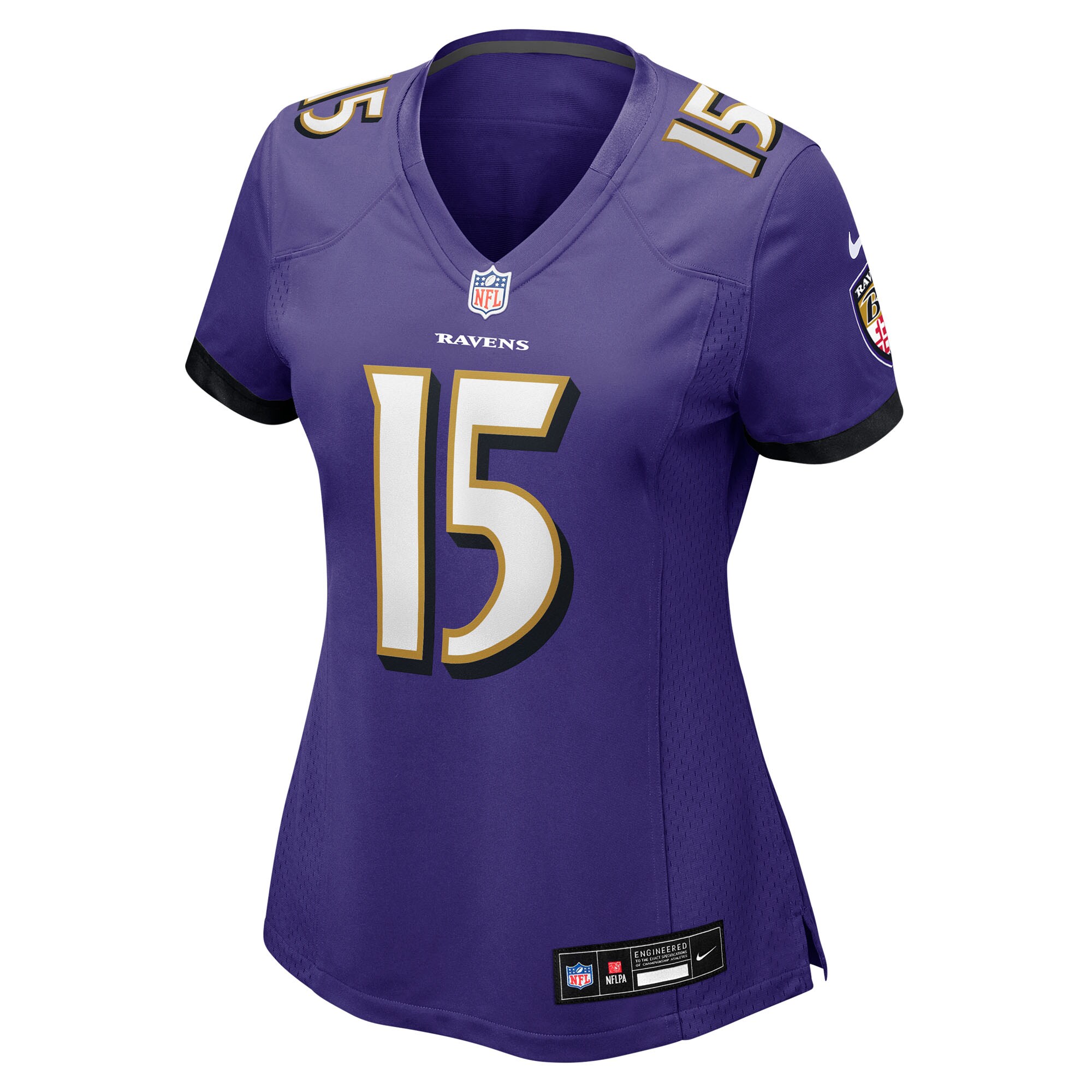 Cooper Rush Baltimore Ravens Nike Women’s Team Game Jersey – Purple Clowdercats