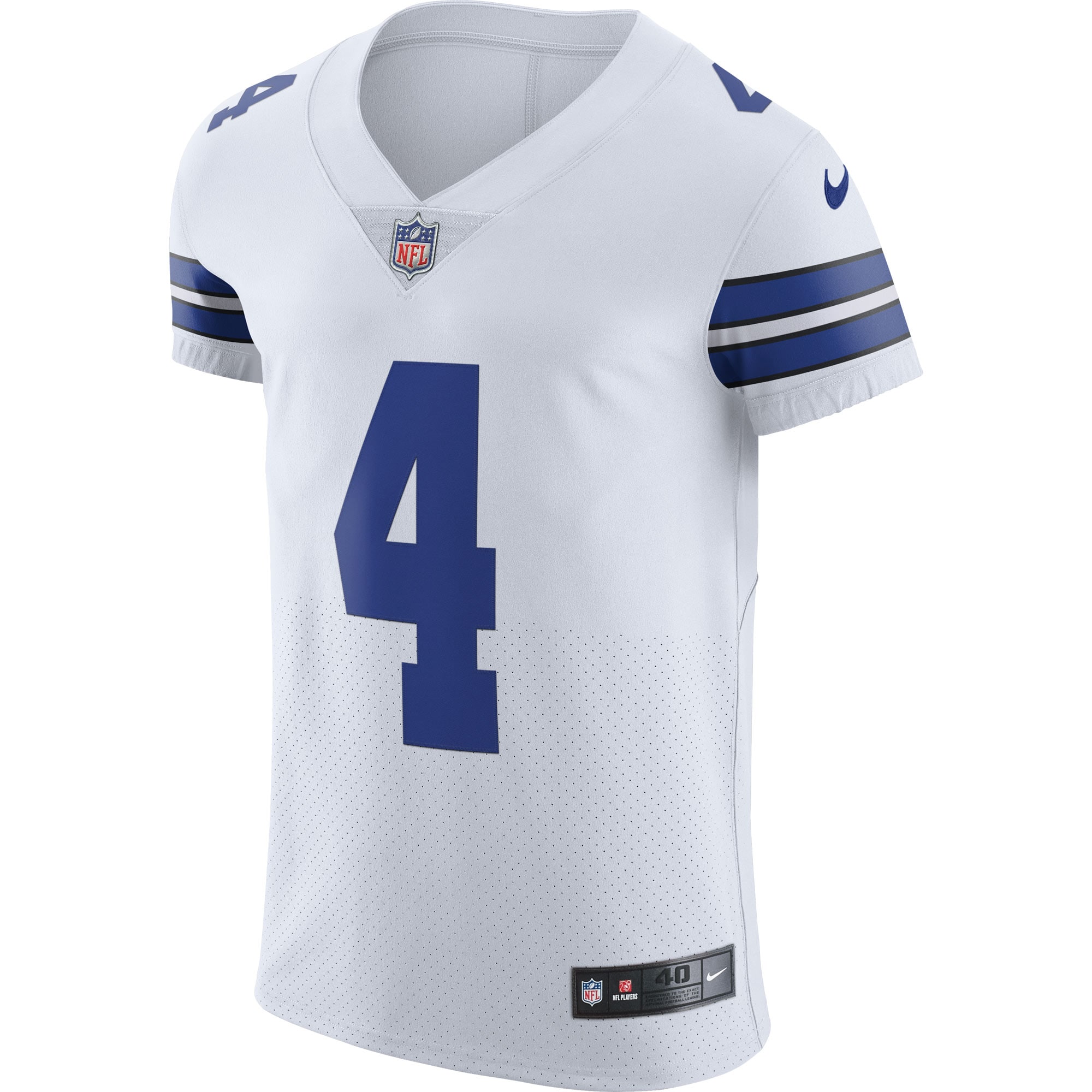 Dak Prescott Dallas Cowboys Nike Vapor Elite Player Jersey – White Clowdercats