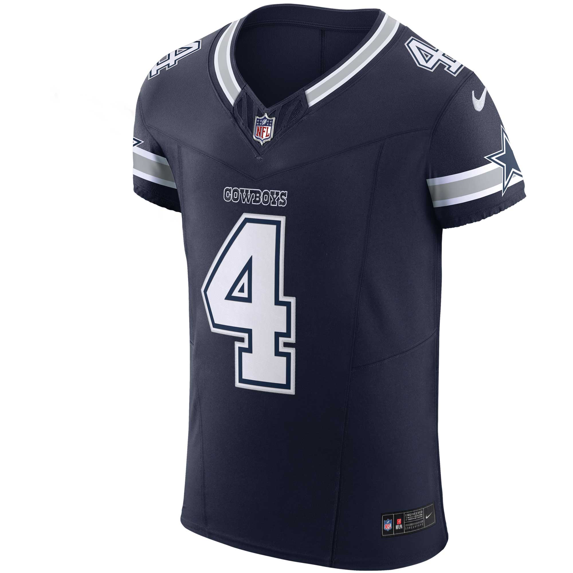 Dak Prescott Dallas Cowboys Nike Vapor F.U.S.E. Elite Jersey – Navy Clowdercats