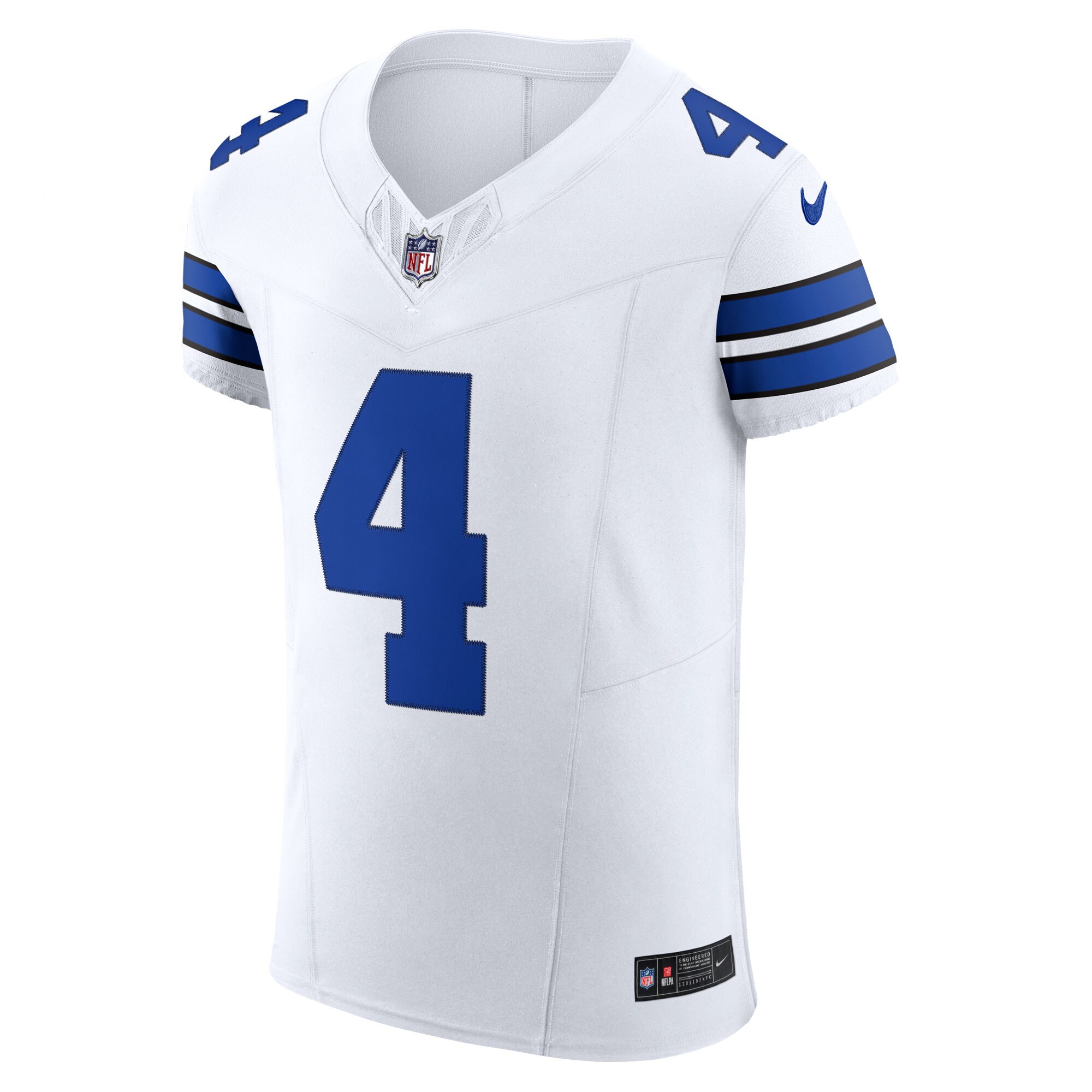 Dak Prescott Dallas Cowboys Nike Vapor F.U.S.E. Elite Jersey – White Clowdercats