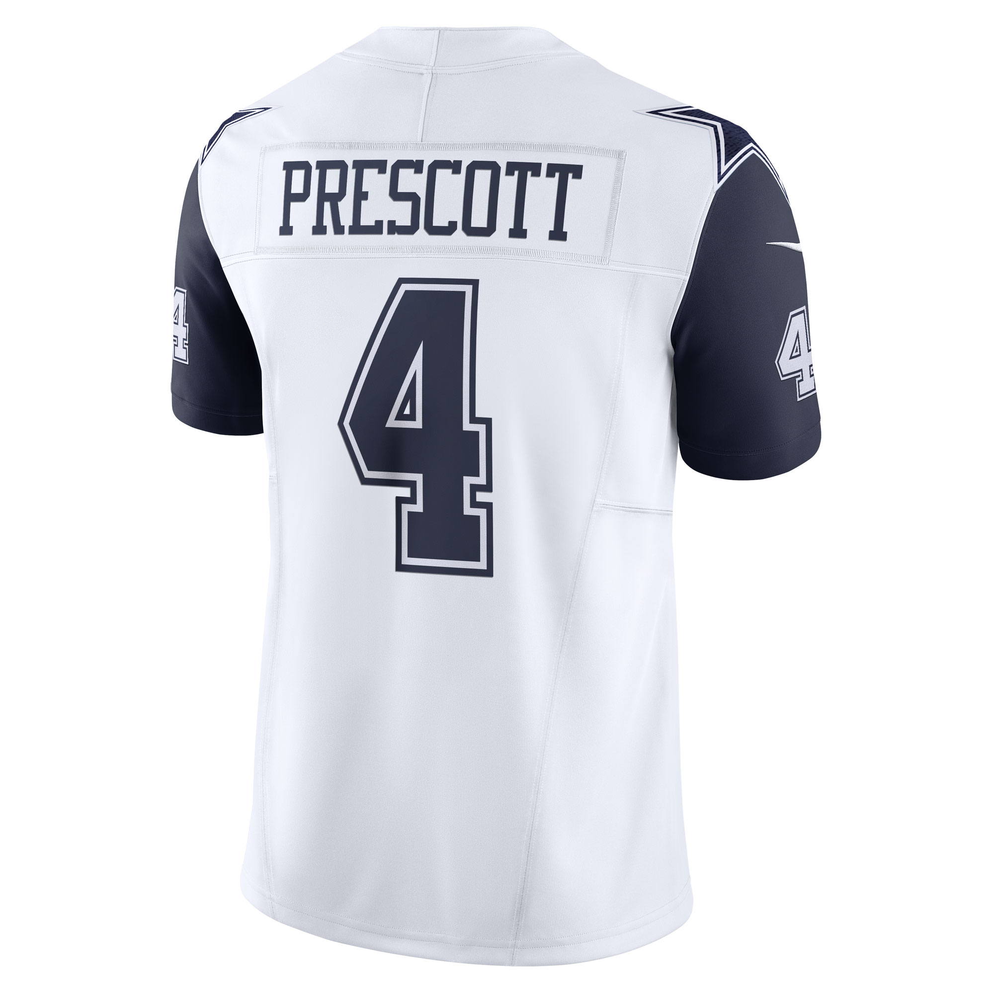 Dak Prescott Dallas Cowboys Nike Vapor F.U.S.E. Limited Jersey – White Clowdercats