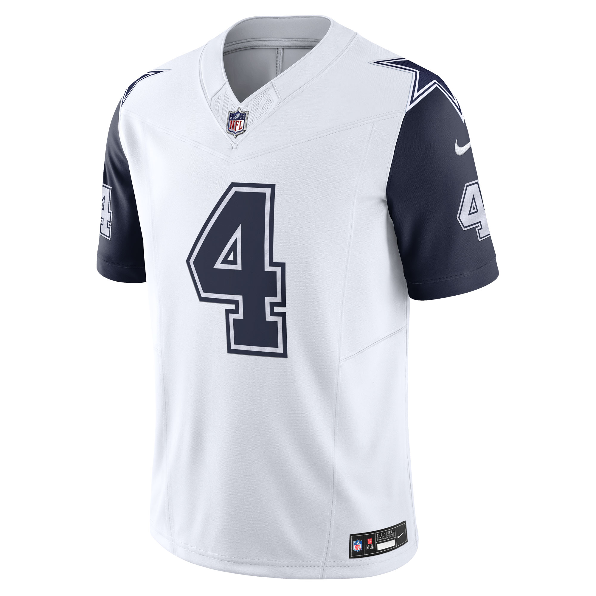 Dak Prescott Dallas Cowboys Nike Vapor F.U.S.E. Limited Jersey – White Clowdercats