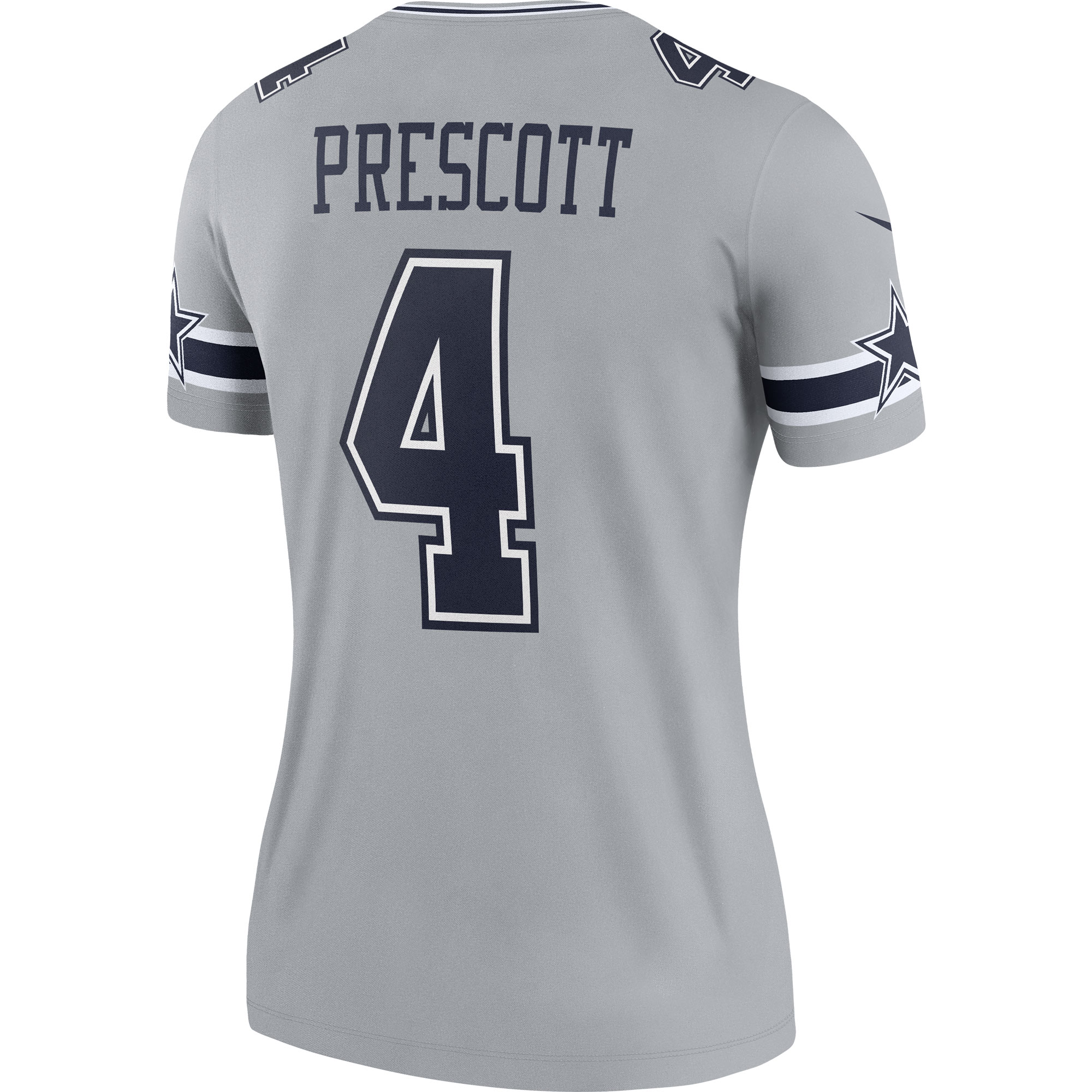 Dak Prescott Dallas Cowboys Nike Women’s Legend Player Performance Top – Gray Clowdercats