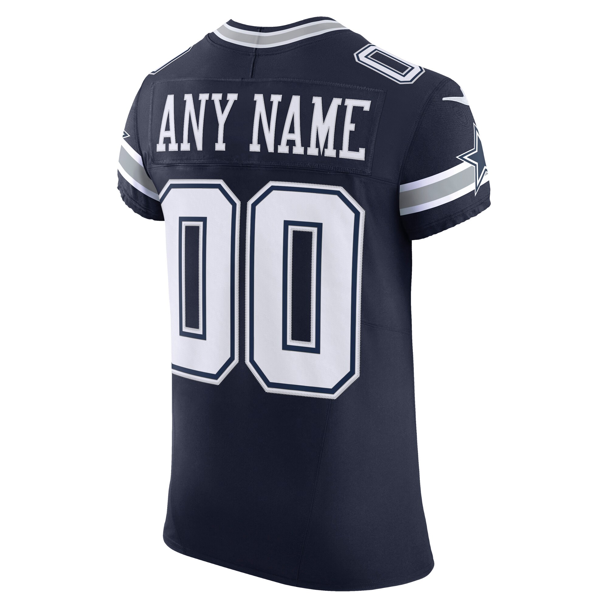 Dallas Cowboys Nike Vapor F.U.S.E. Elite Custom Jersey – Navy Clowdercats