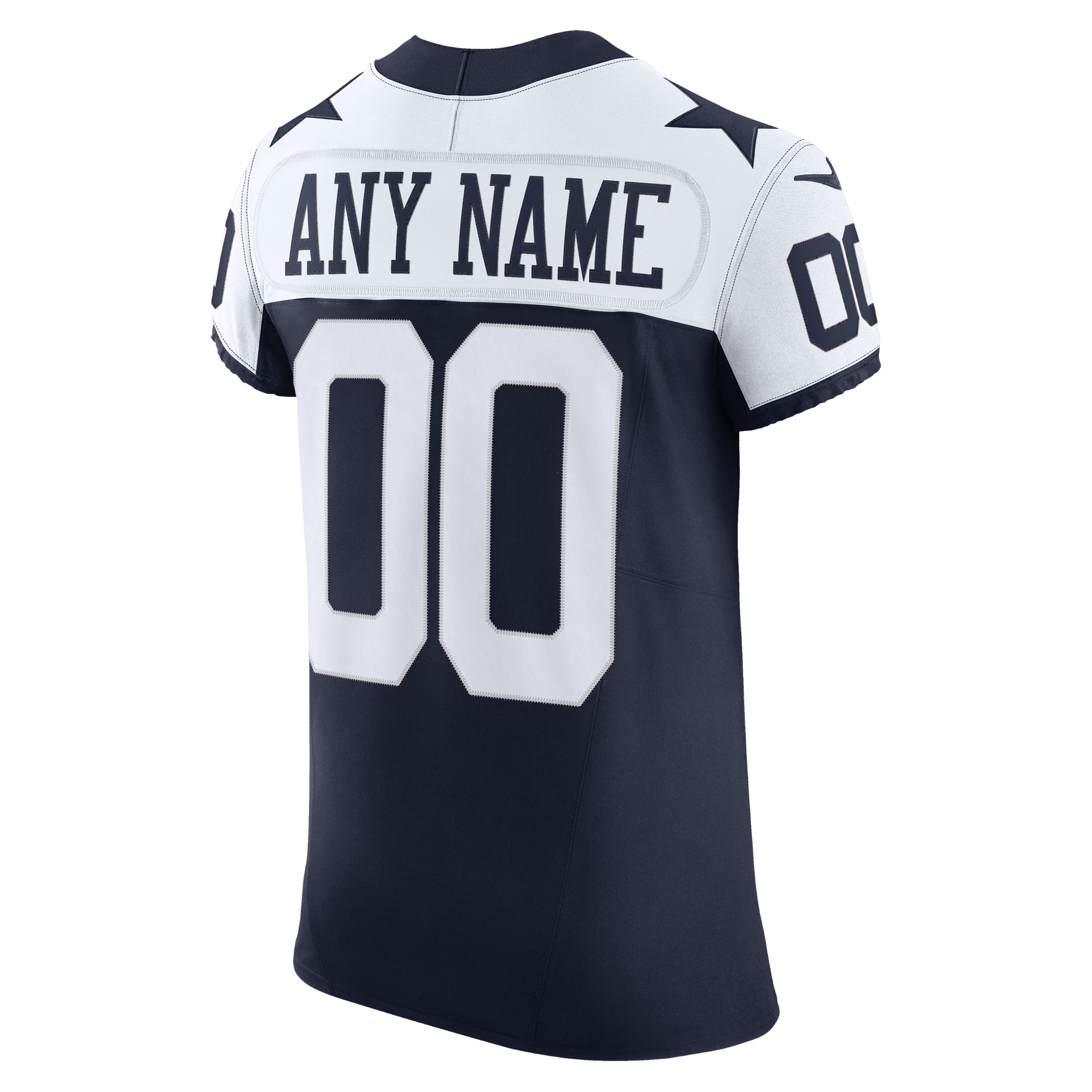 Dallas Cowboys Nike Vapor F.U.S.E. Elite Custom Jersey – Navy Clowdercats