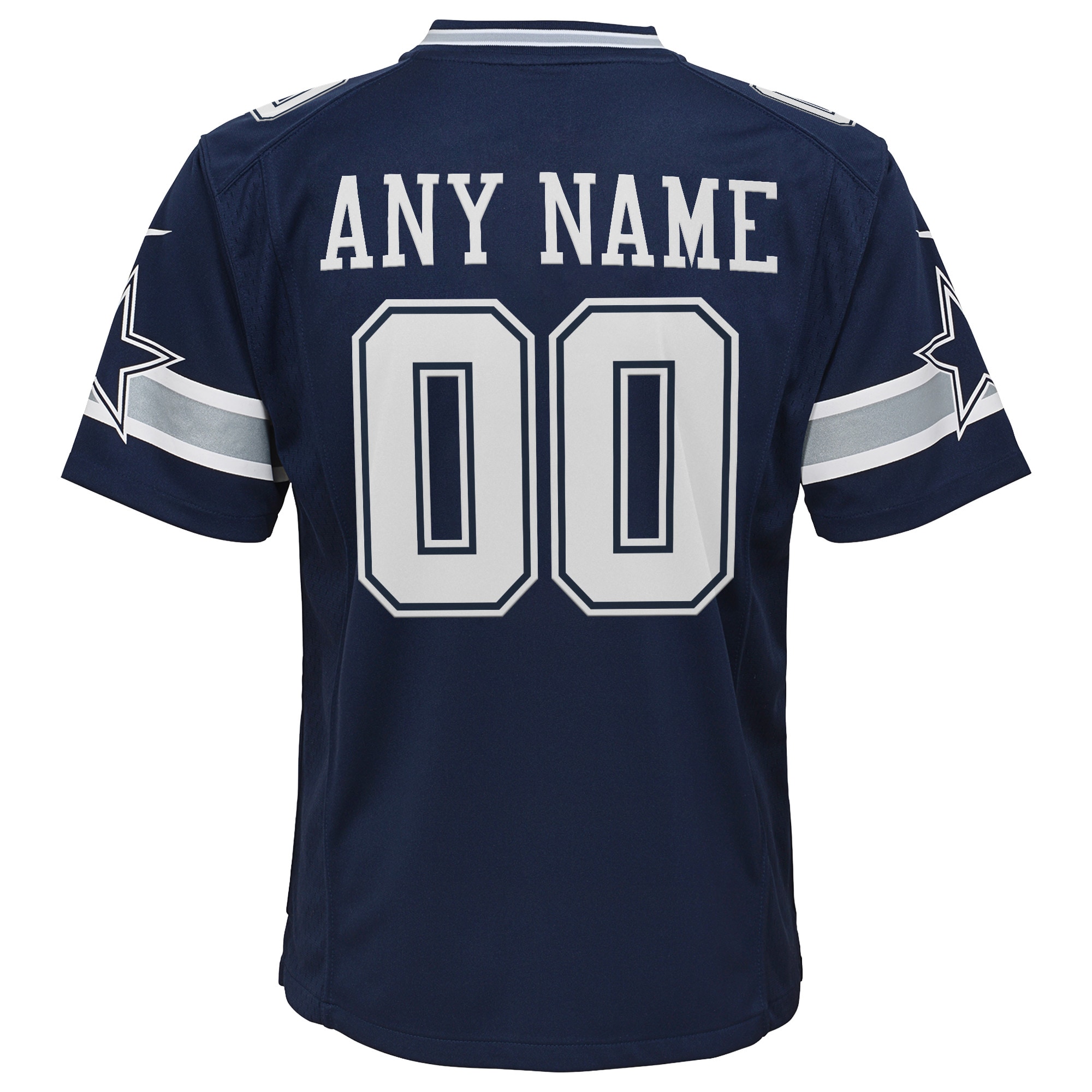 Dallas Cowboys Nike Youth Custom Game Jersey – Navy Clowdercats