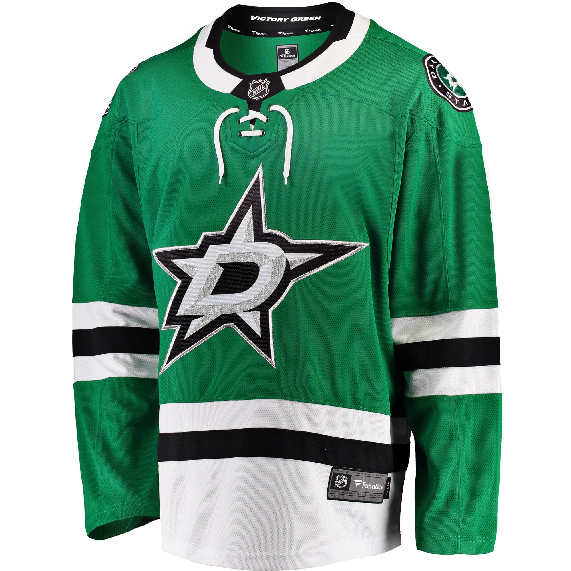 Dallas Stars Fanatics Breakaway Home Jersey – Green Clowdercats