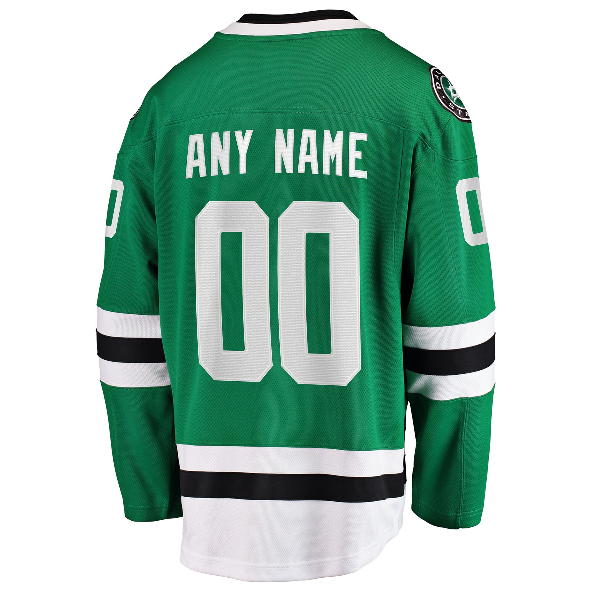 Dallas Stars Fanatics Home Breakaway Custom Jersey – Green Clowdercats