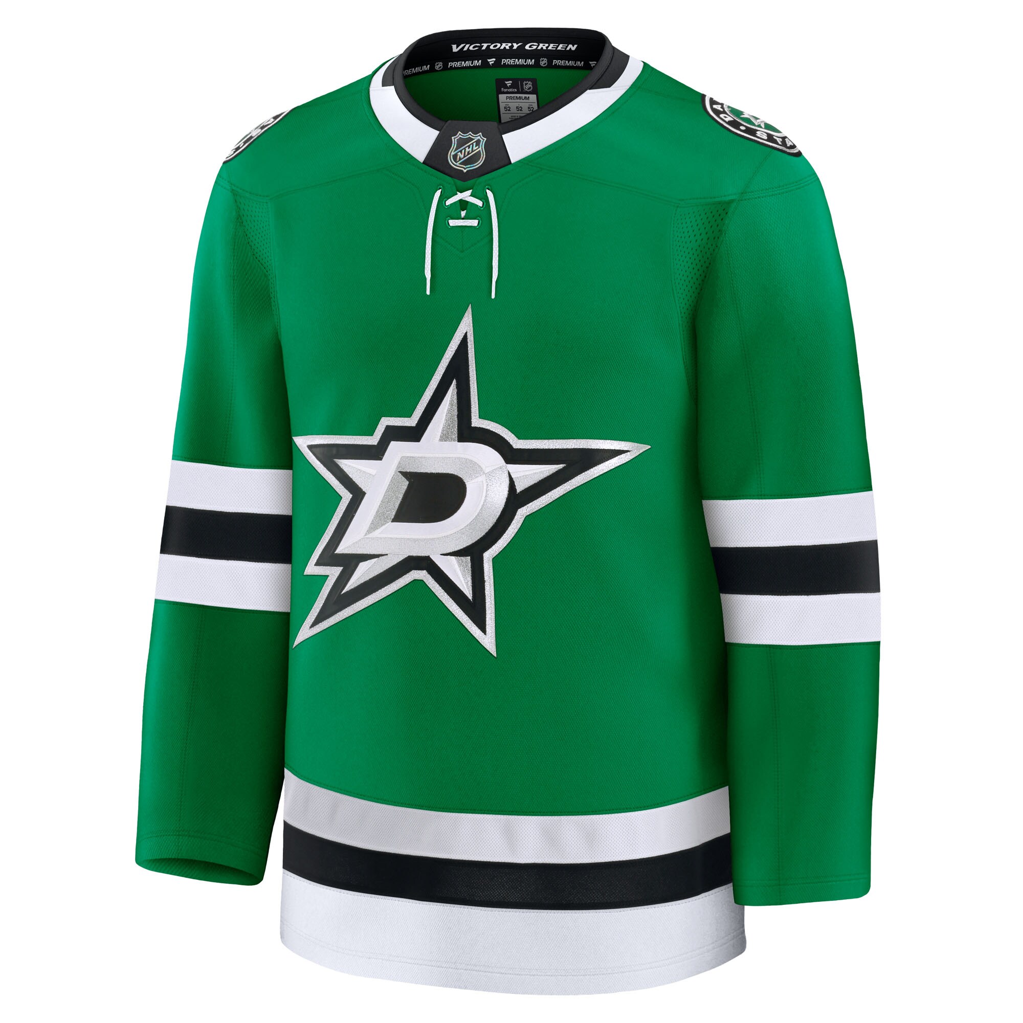 Dallas Stars Fanatics Home Premium Jersey – Kelly Green Clowdercats