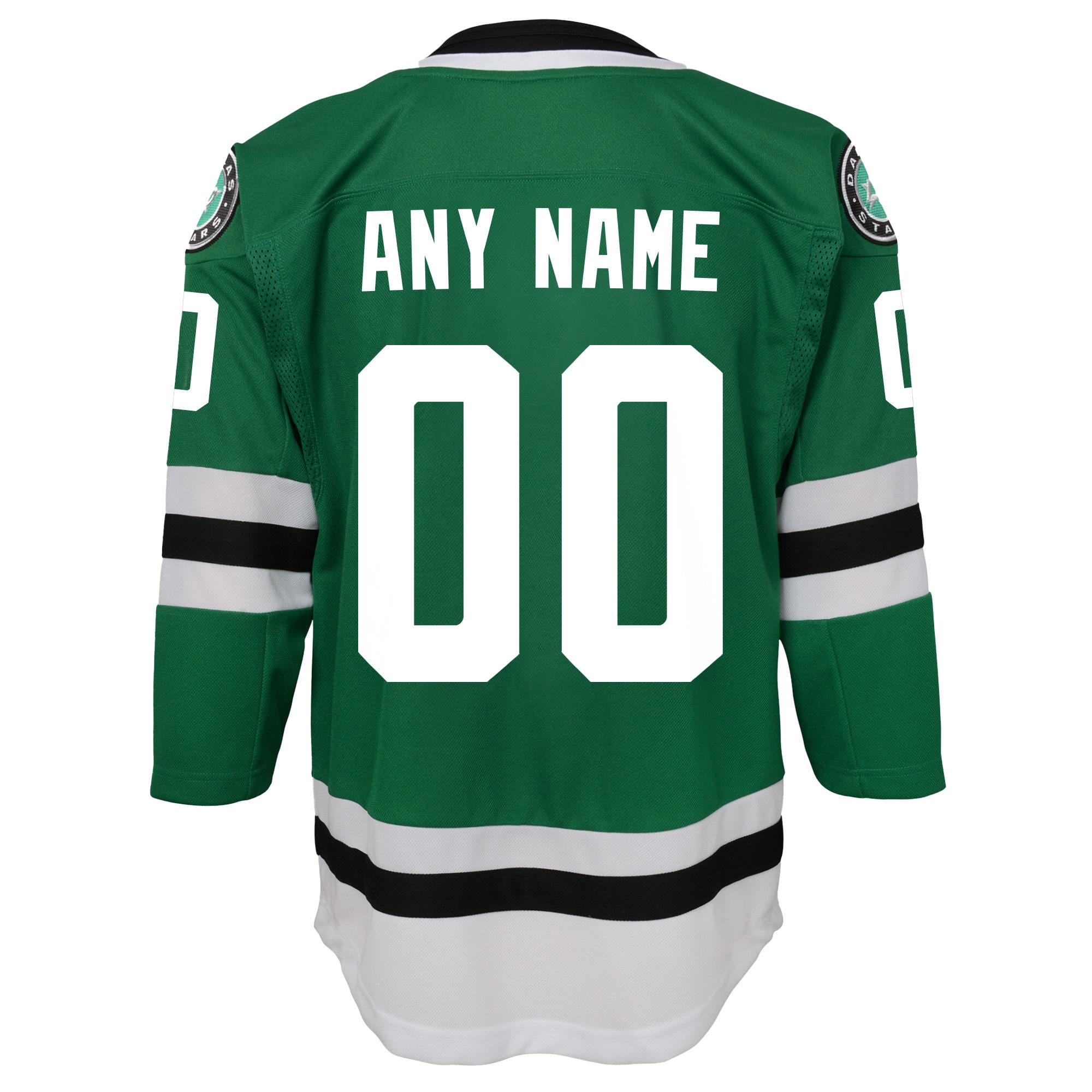 Dallas Stars Youth Home Custom Premier Jersey – Green Clowdercats