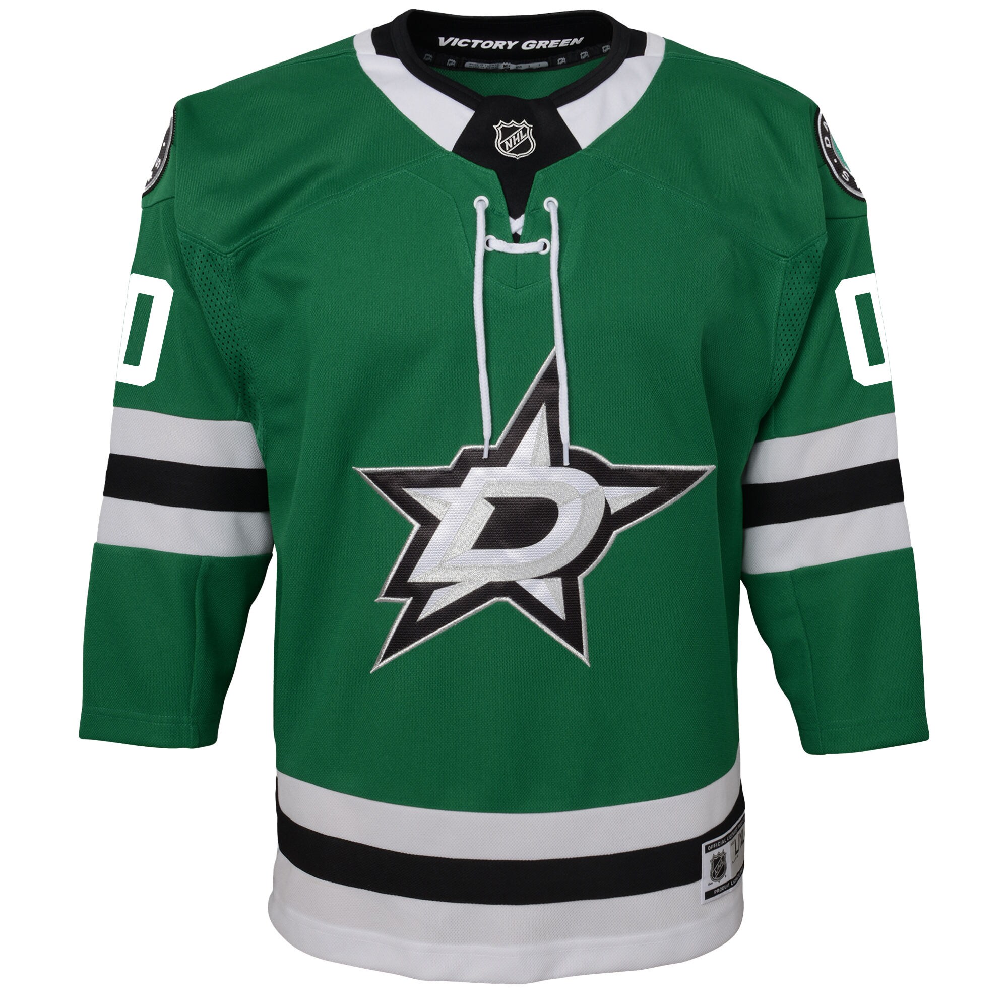 Dallas Stars Youth Home Custom Premier Jersey – Green Clowdercats