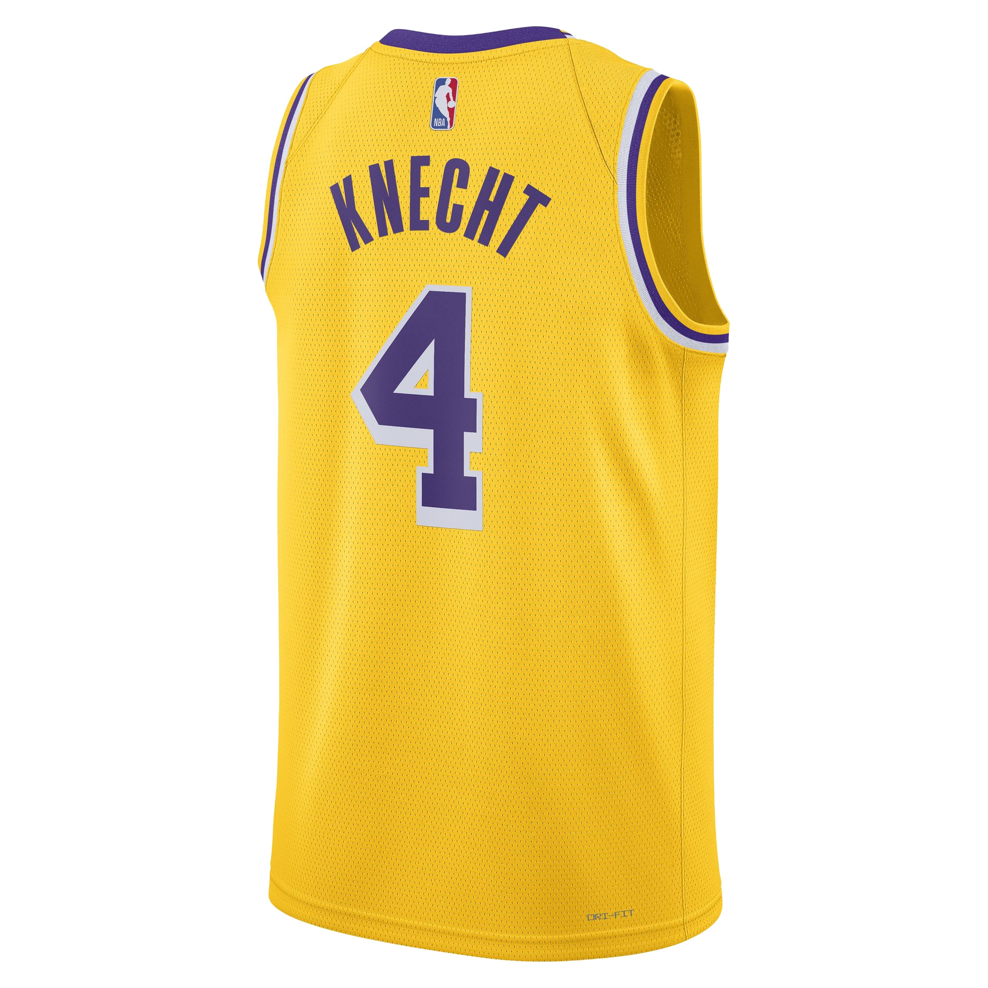 Dalton Knecht Los Angeles Lakers Nike Unisex Swingman Jersey – Gold Clowdercats