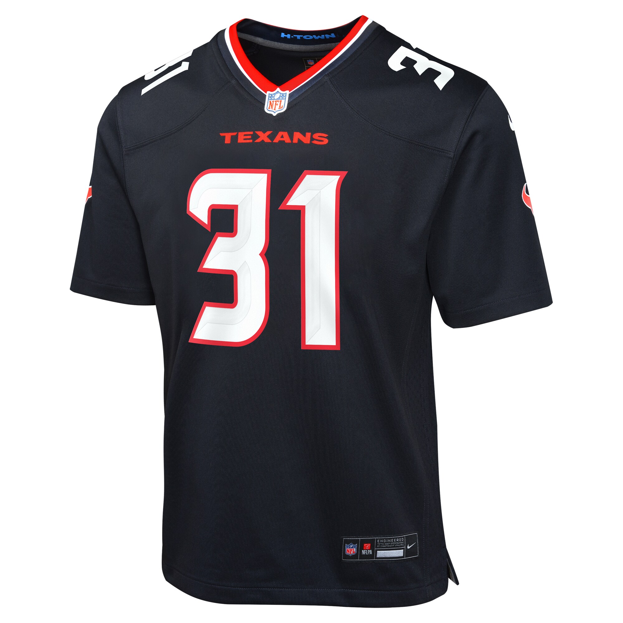 Dameon Pierce Houston Texans Nike Youth Game Jersey – Navy Clowdercats