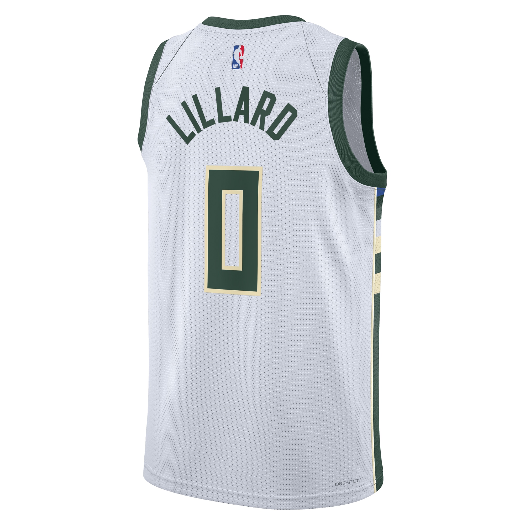 Damian Lillard Milwaukee Bucks Nike Unisex Fear The Deer Swingman Player Jersey – Association Edition – White Clowdercats