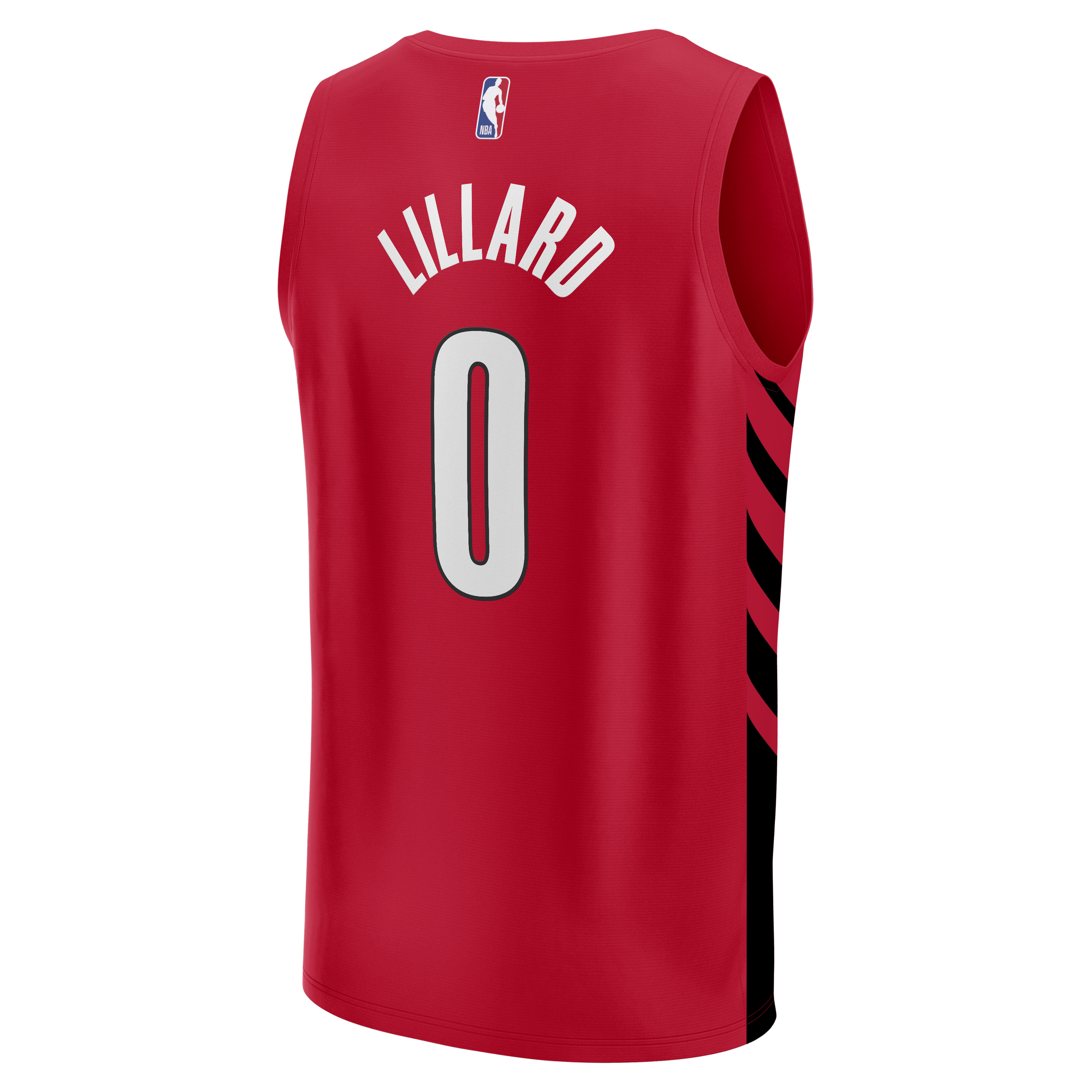 Damian Lillard Portland Trail Blazers Fanatics Fast Break Replica Jersey – Red – Statement Edition Clowdercats