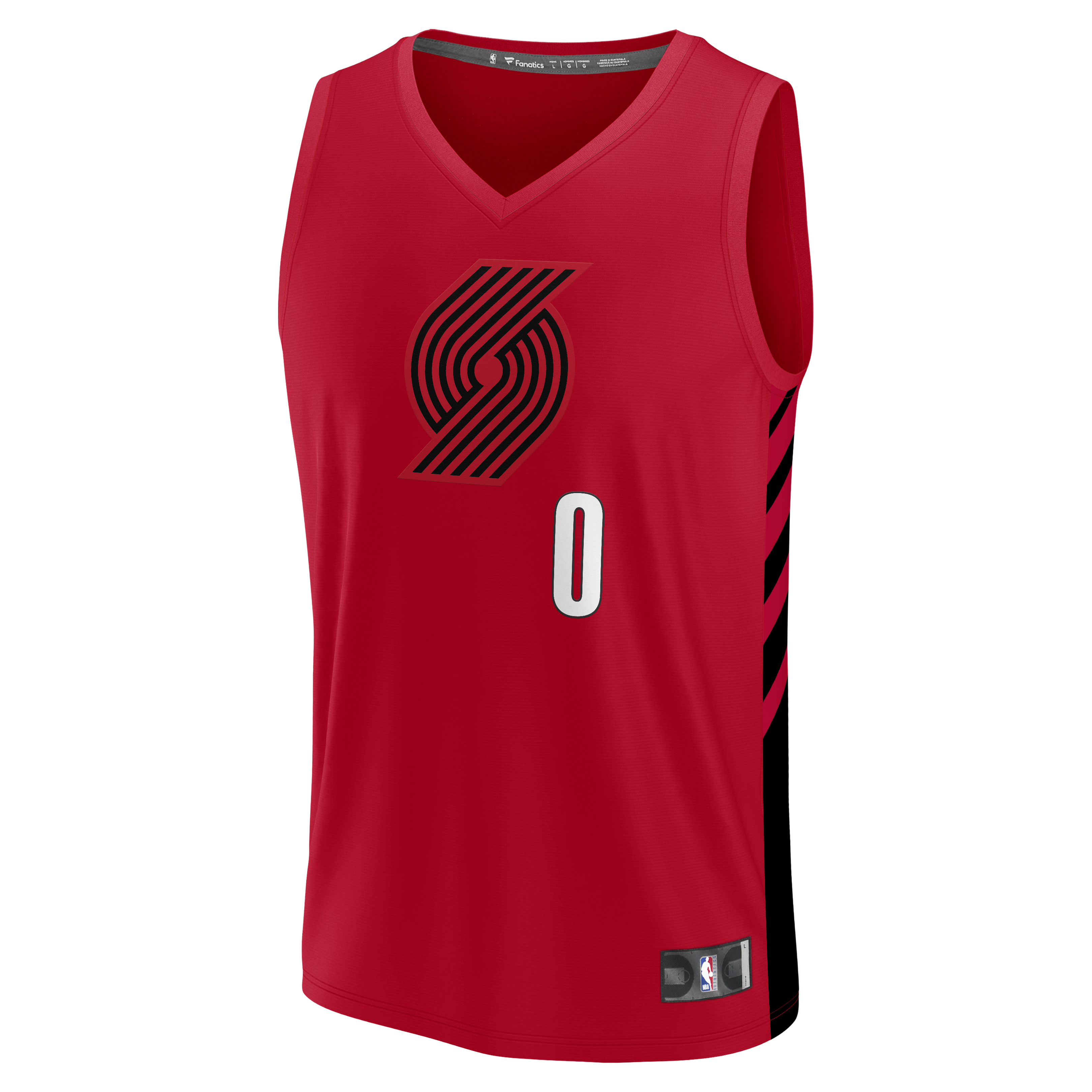 Damian Lillard Portland Trail Blazers Fanatics Fast Break Replica Jersey – Red – Statement Edition Clowdercats