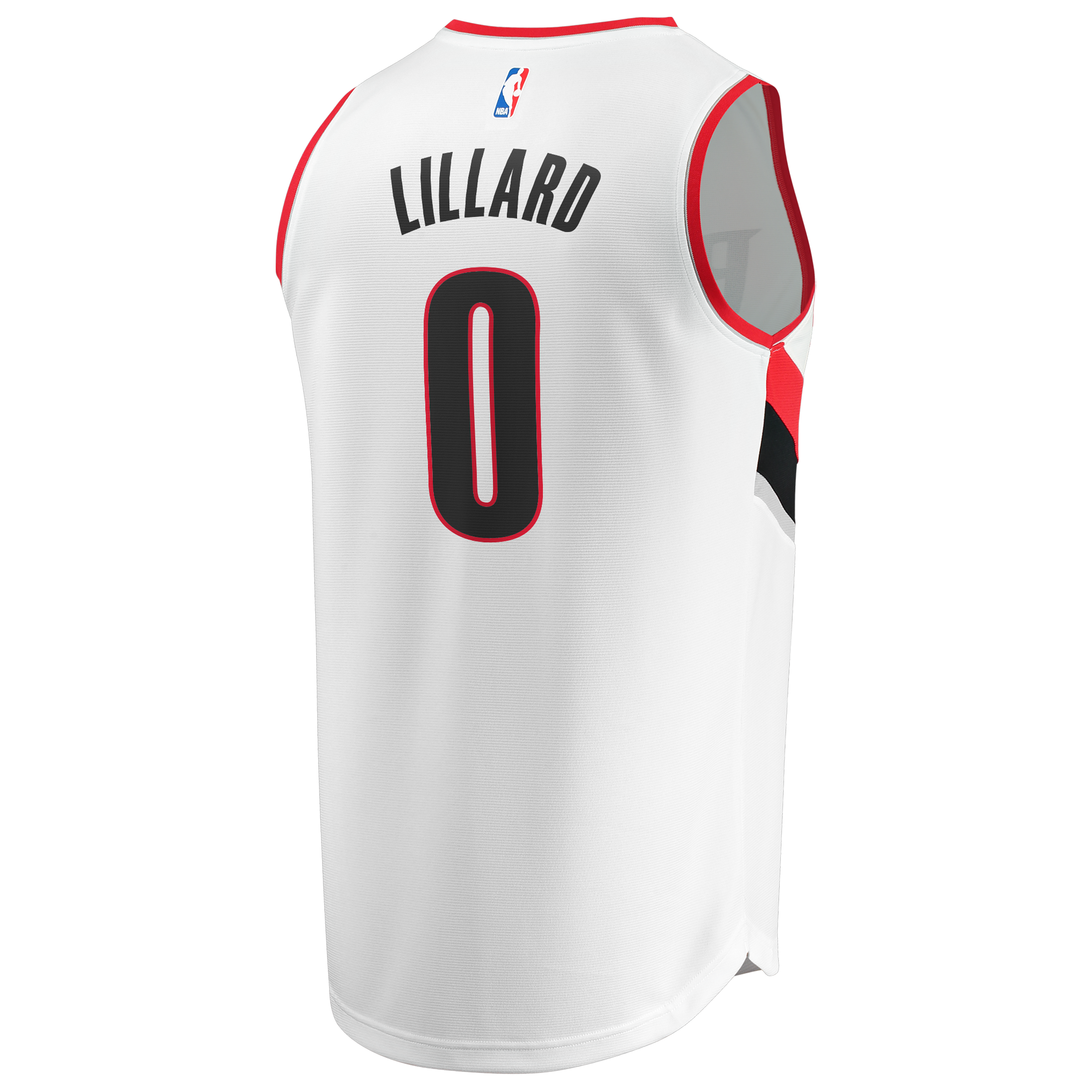 Damian Lillard Portland Trail Blazers Fanatics Fast Break Replica Jersey – White – Association Edition Clowdercats