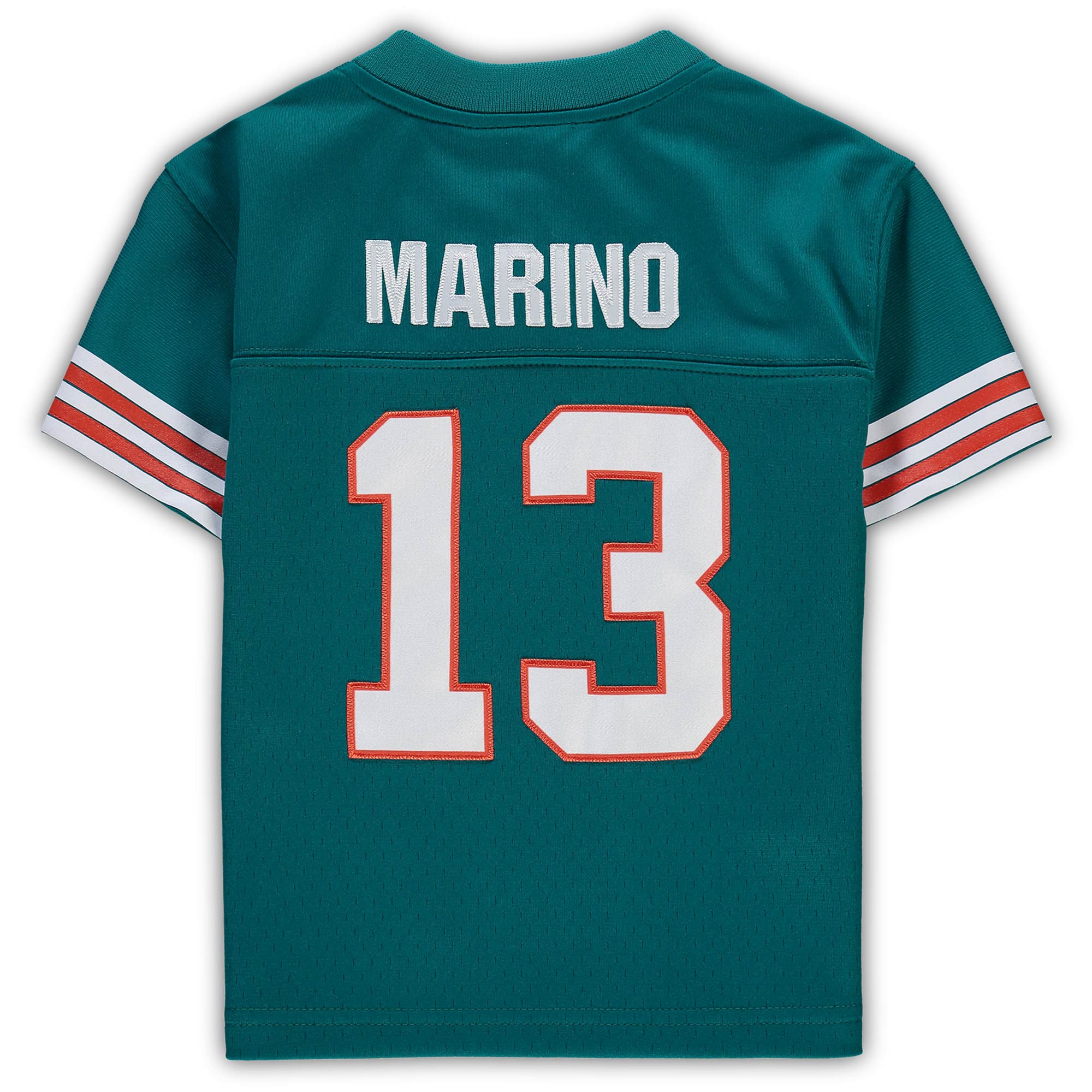 Dan Marino Miami Dolphins Mitchell & Ness Infant 1984 Retired Legacy Jersey – Aqua Clowdercats