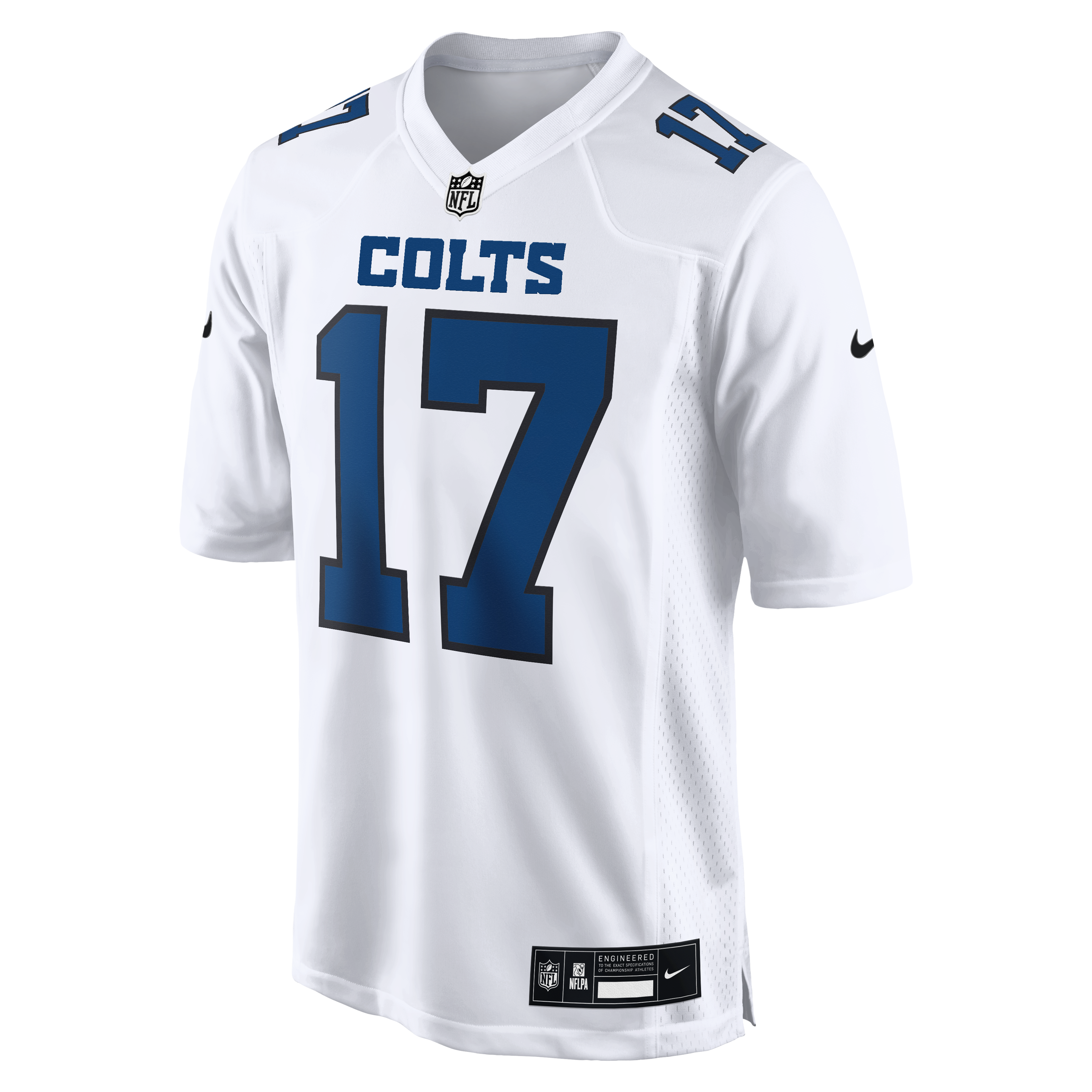 Daniel Jones Indianapolis Colts Nike Fashion Game Jersey – Tundra White Clowdercats