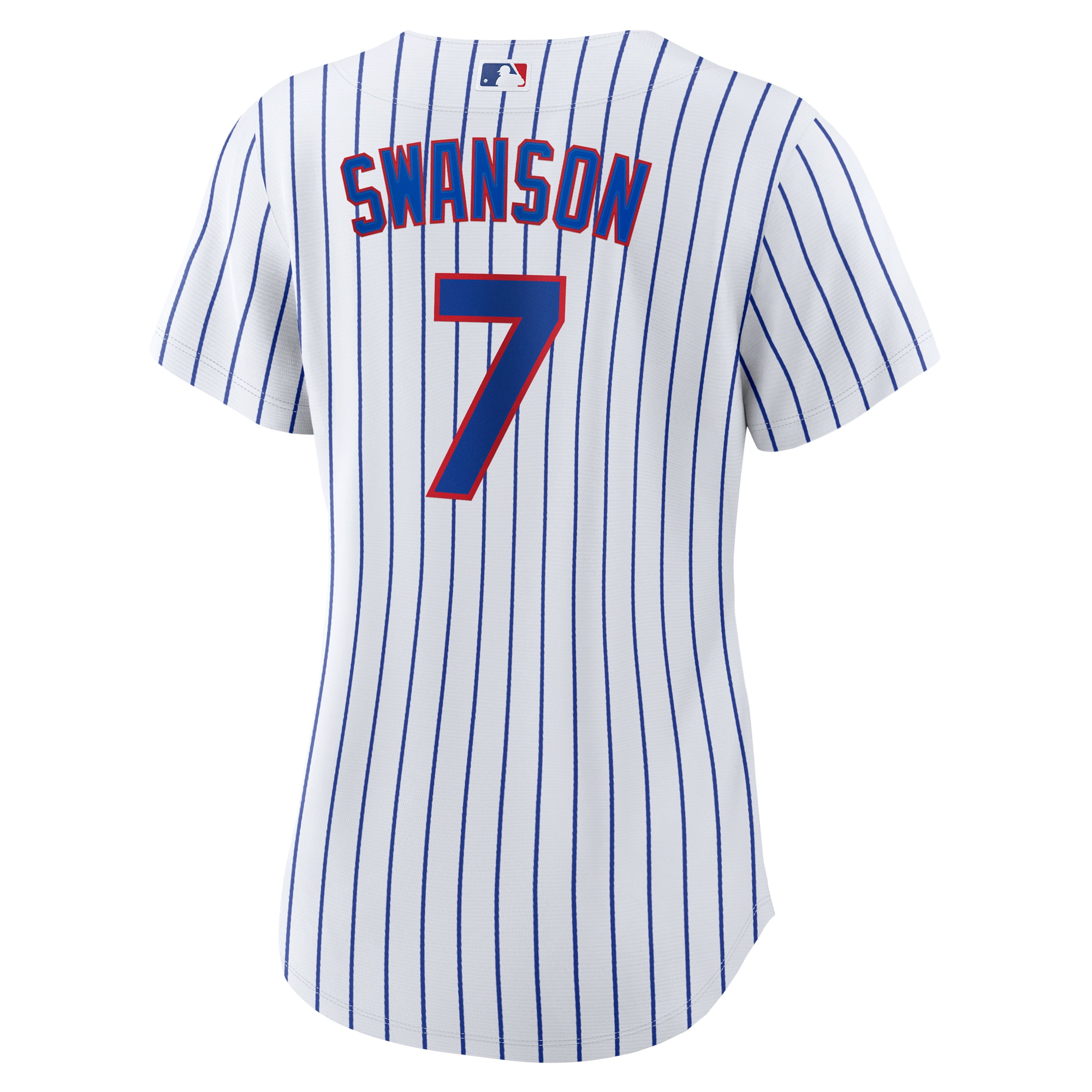 Dansby Swanson Chicago Cubs Nike Women’s Home Replica Player Jersey – White/Royal