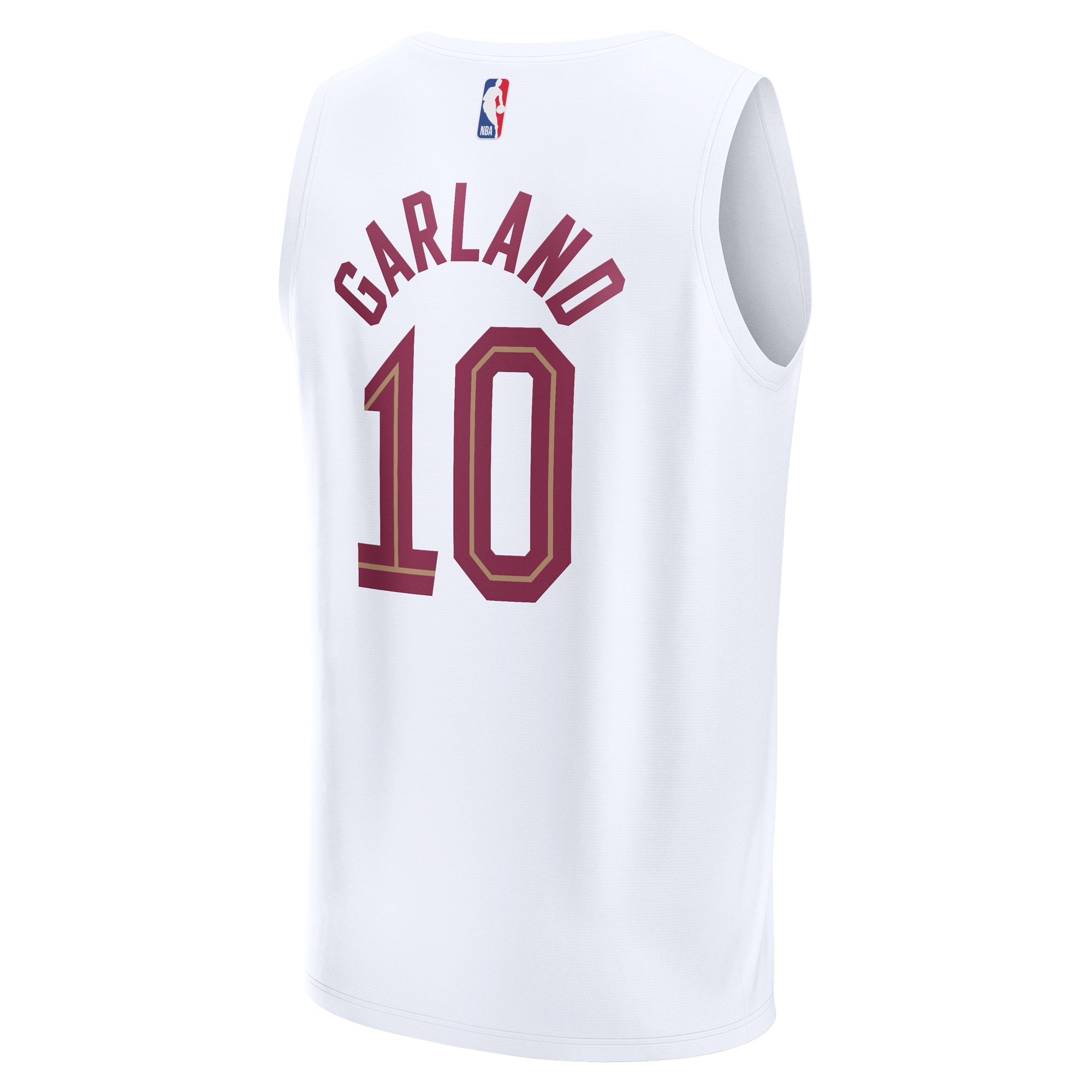 Darius Garland Cleveland Cavaliers Fanatics Youth Fast Break Replica Player Jersey – Association Edition – White Clowdercats