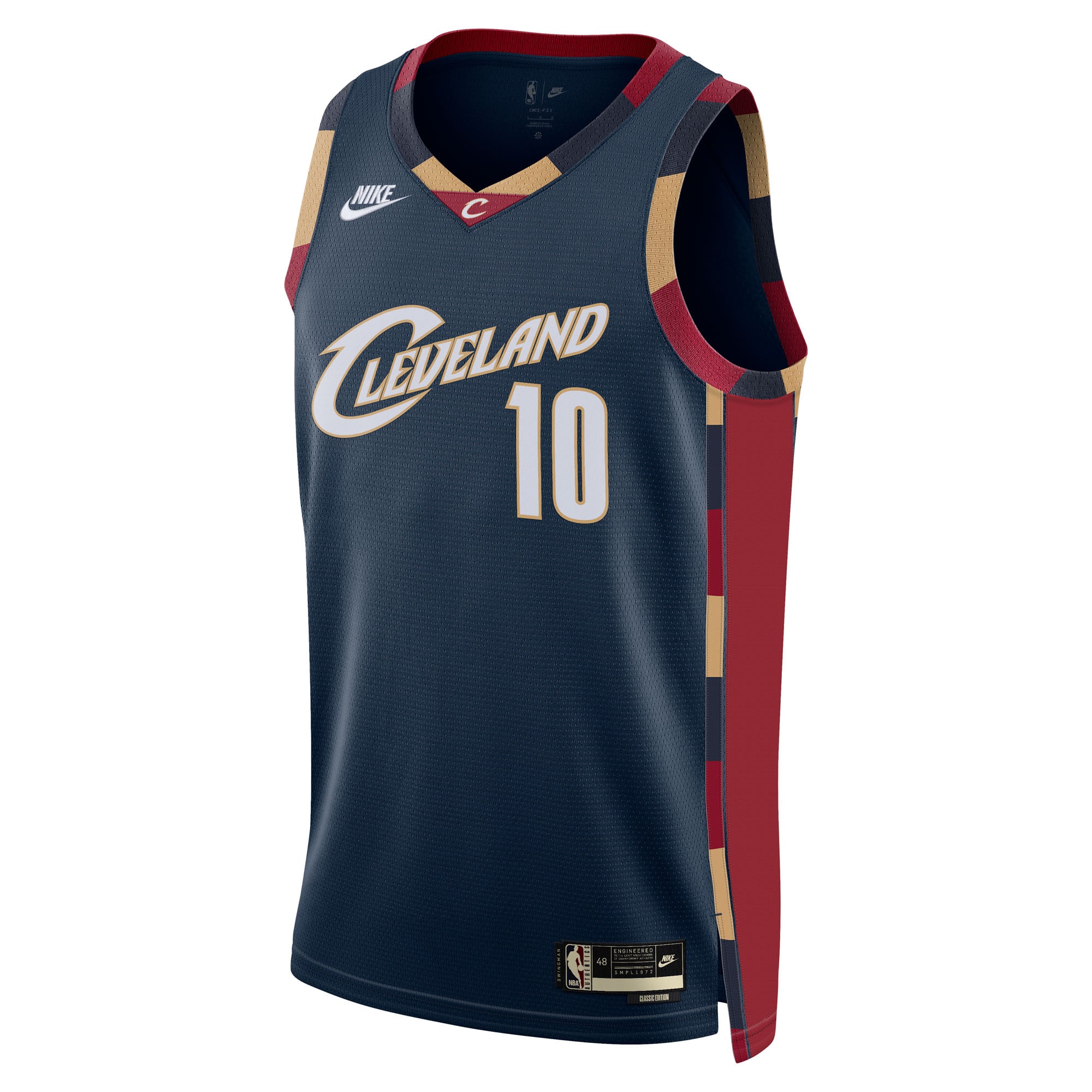 Darius Garland Cleveland Cavaliers Nike Unisex Swingman Jersey – Classic Edition – Navy Clowdercats