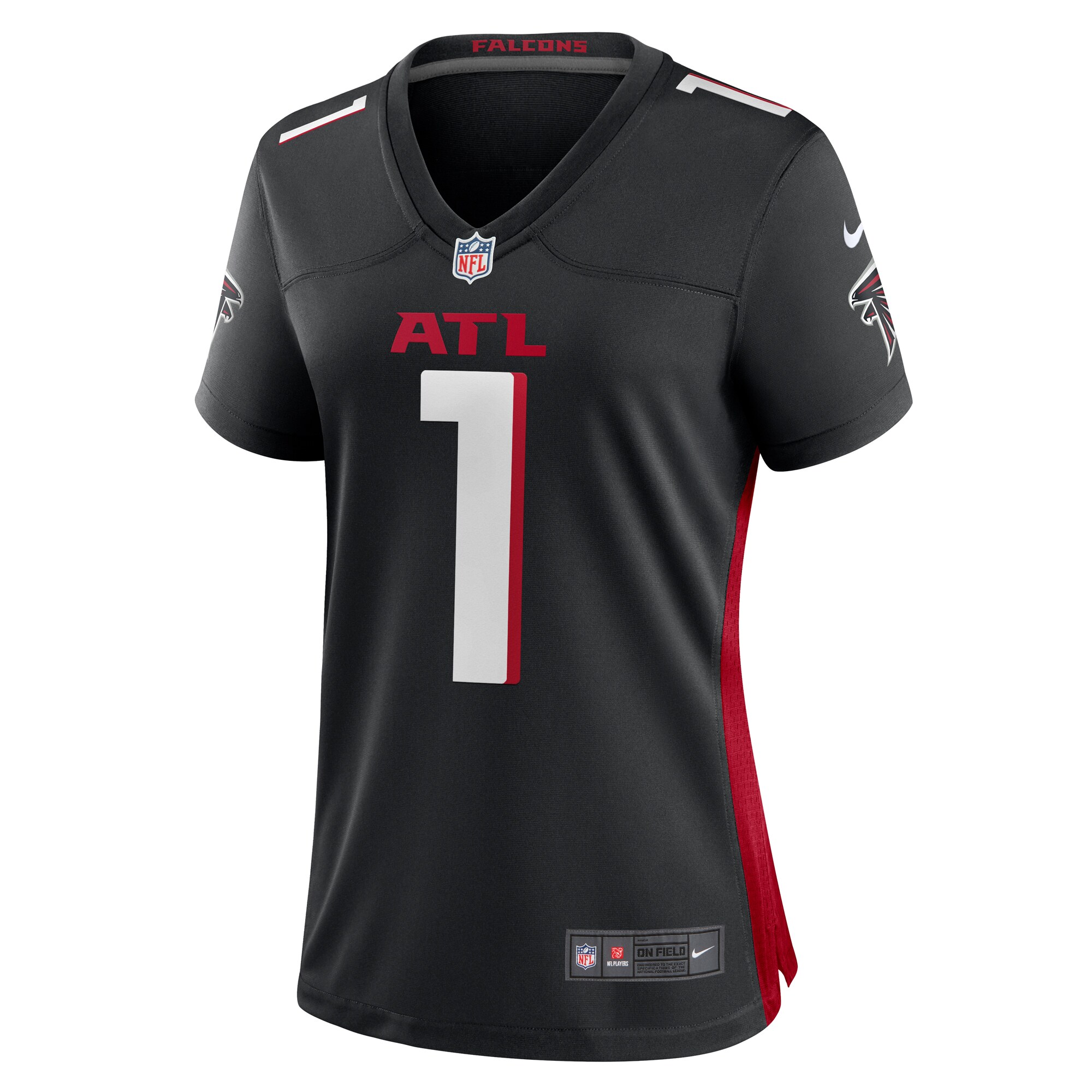 Darnell Mooney Atlanta Falcons Nike Women’s Game Jersey – Black Clowdercats