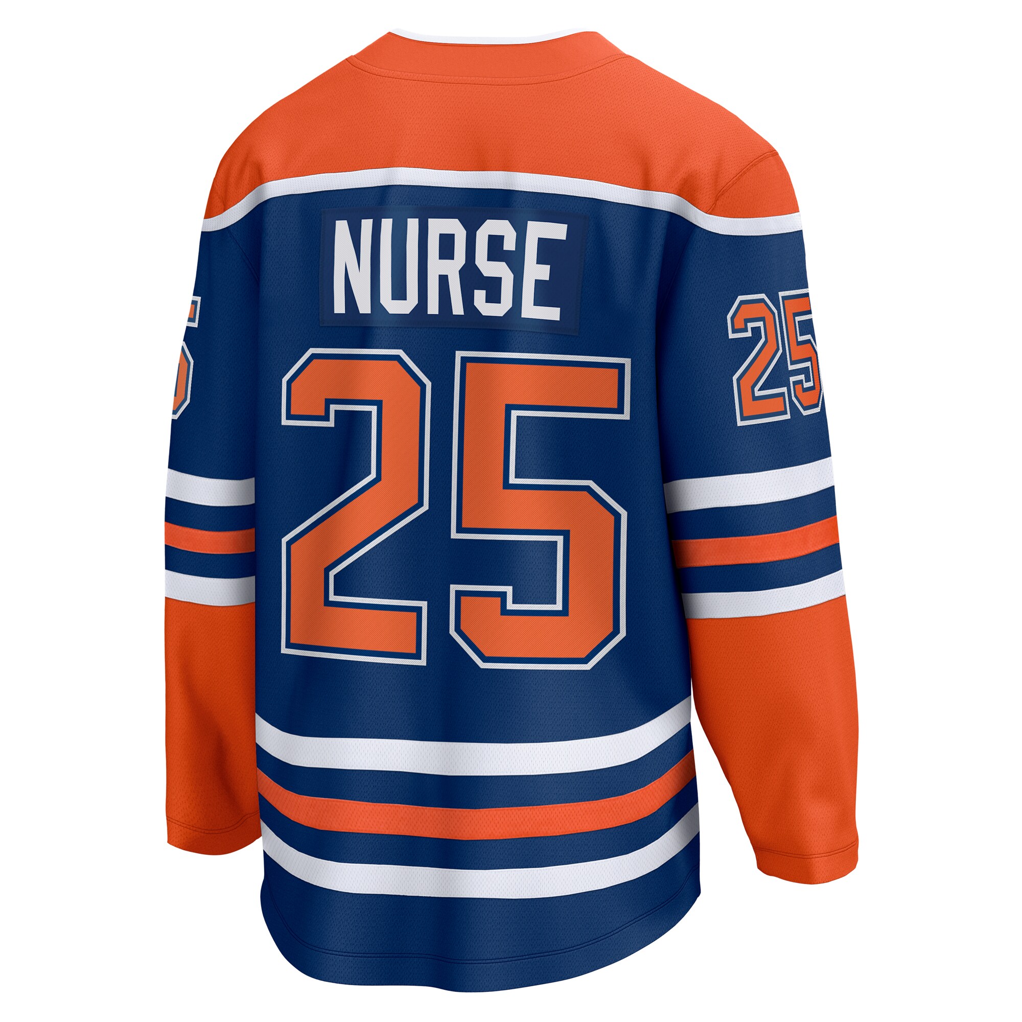 Darnell Nurse Edmonton Oilers Fanatics Home Breakaway Player Jersey – Royal Clowdercats