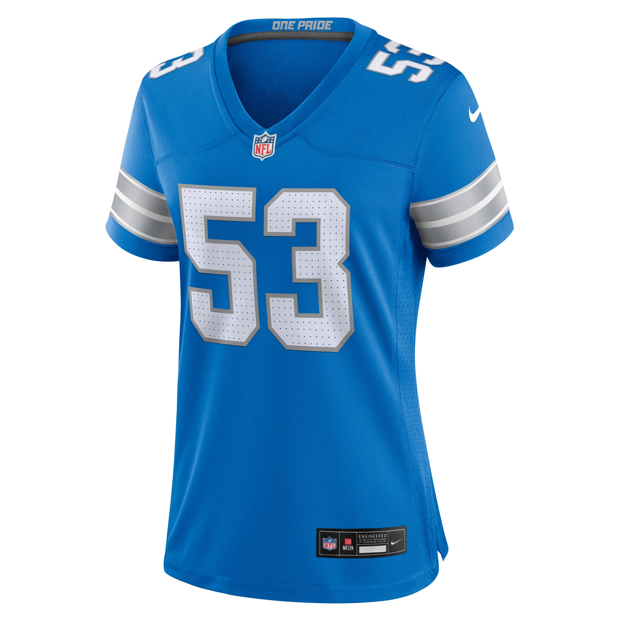 DaRon Gilbert Detroit Lions Nike Women’s Game Jersey – Blue Clowdercats