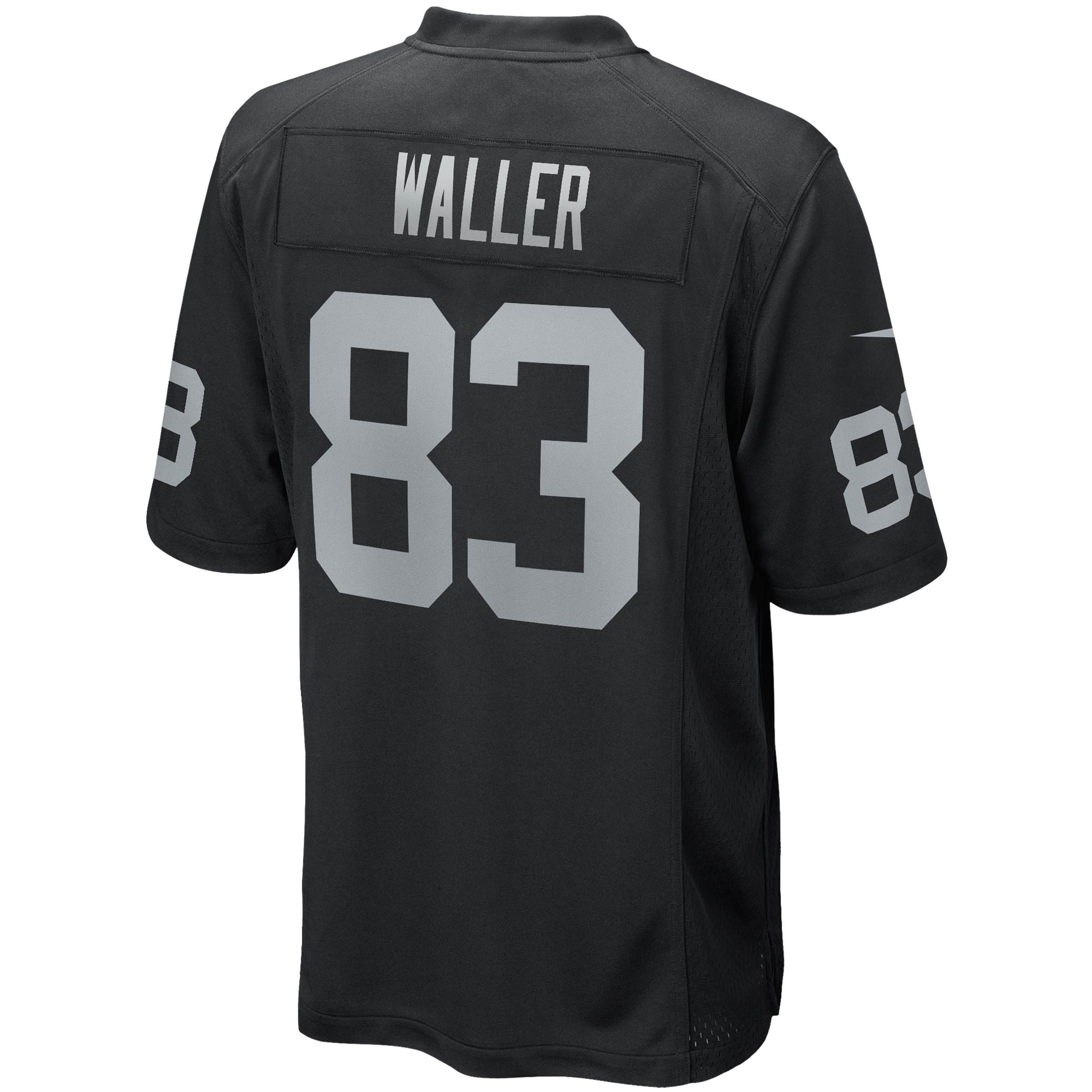 Darren Waller Las Vegas Raiders Nike Game Player Jersey – Black Clowdercats