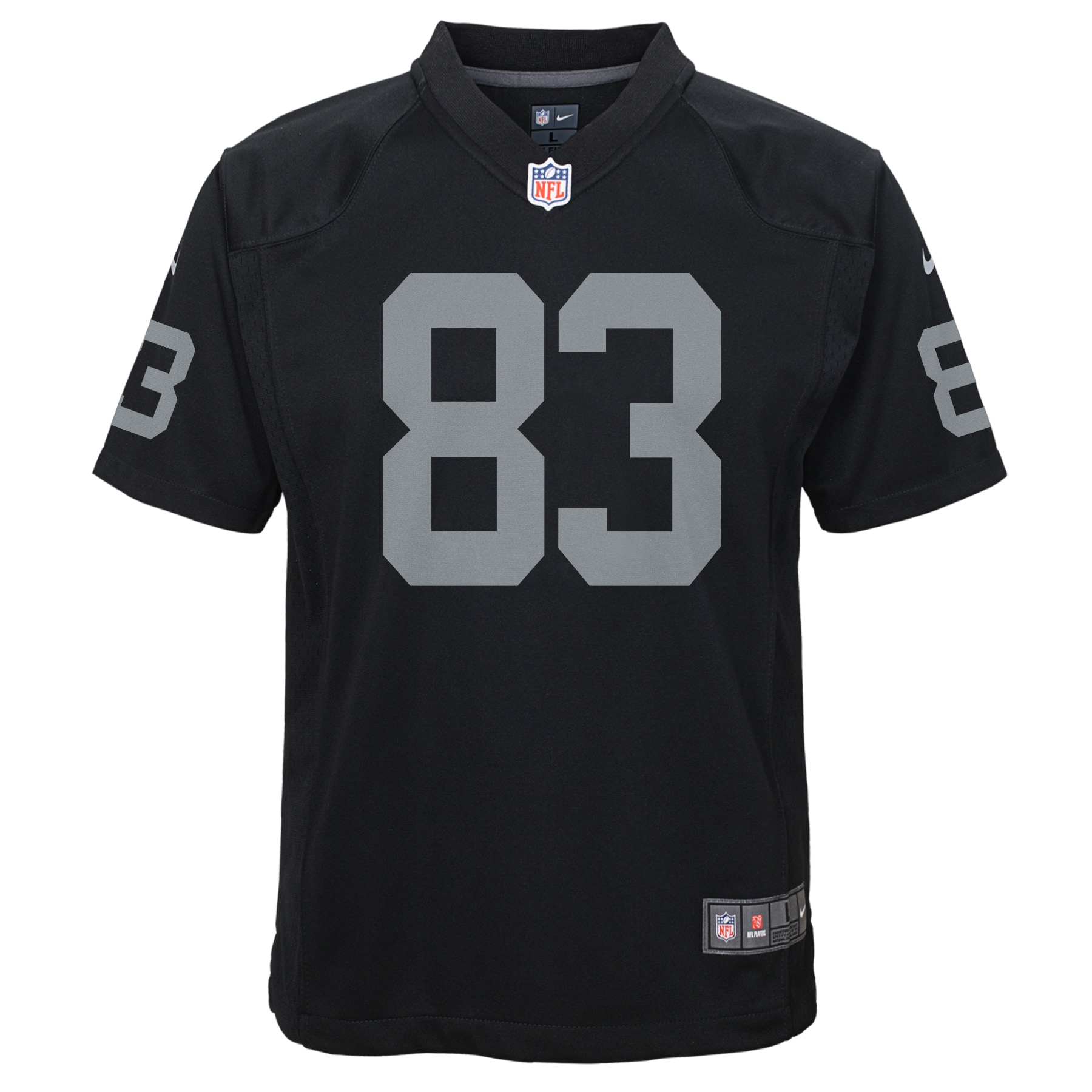 Darren Waller Las Vegas Raiders Nike Youth Game Jersey – Black Clowdercats