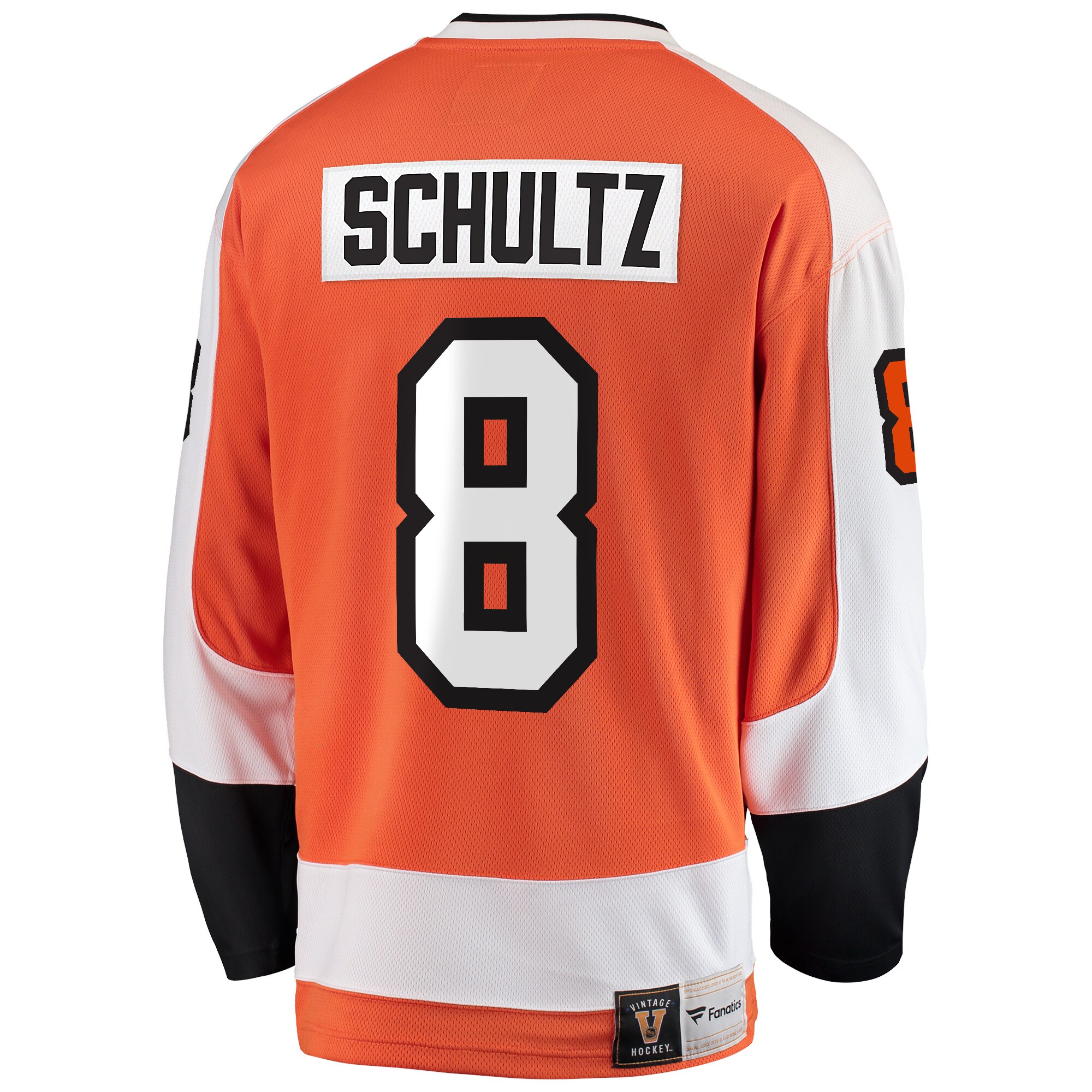 Dave Schultz Philadelphia Flyers Fanatics Premier Breakaway Retired Player Jersey – Orange Clowdercats
