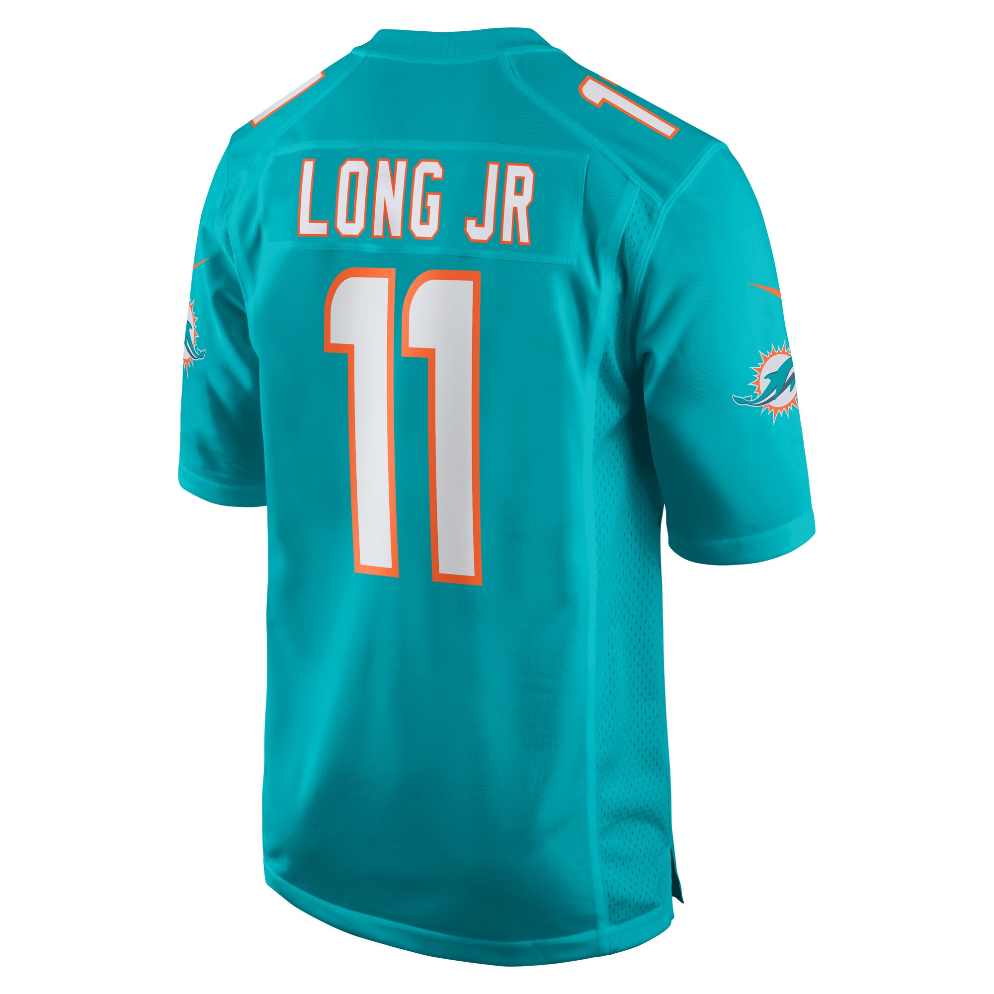 David Long Jr. Miami Dolphins Nike Game Jersey – Aqua Clowdercats