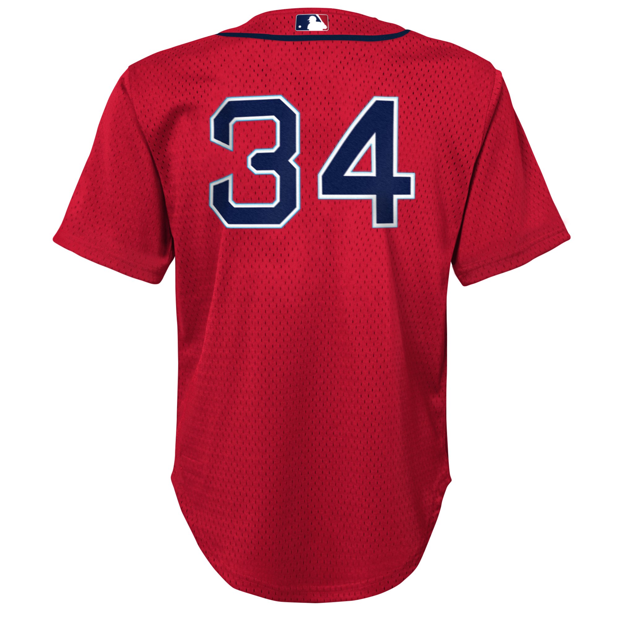 David Ortiz Boston Red Sox Mitchell & Ness Preschool Cooperstown Collection Mesh Batting Practice Jersey – Red