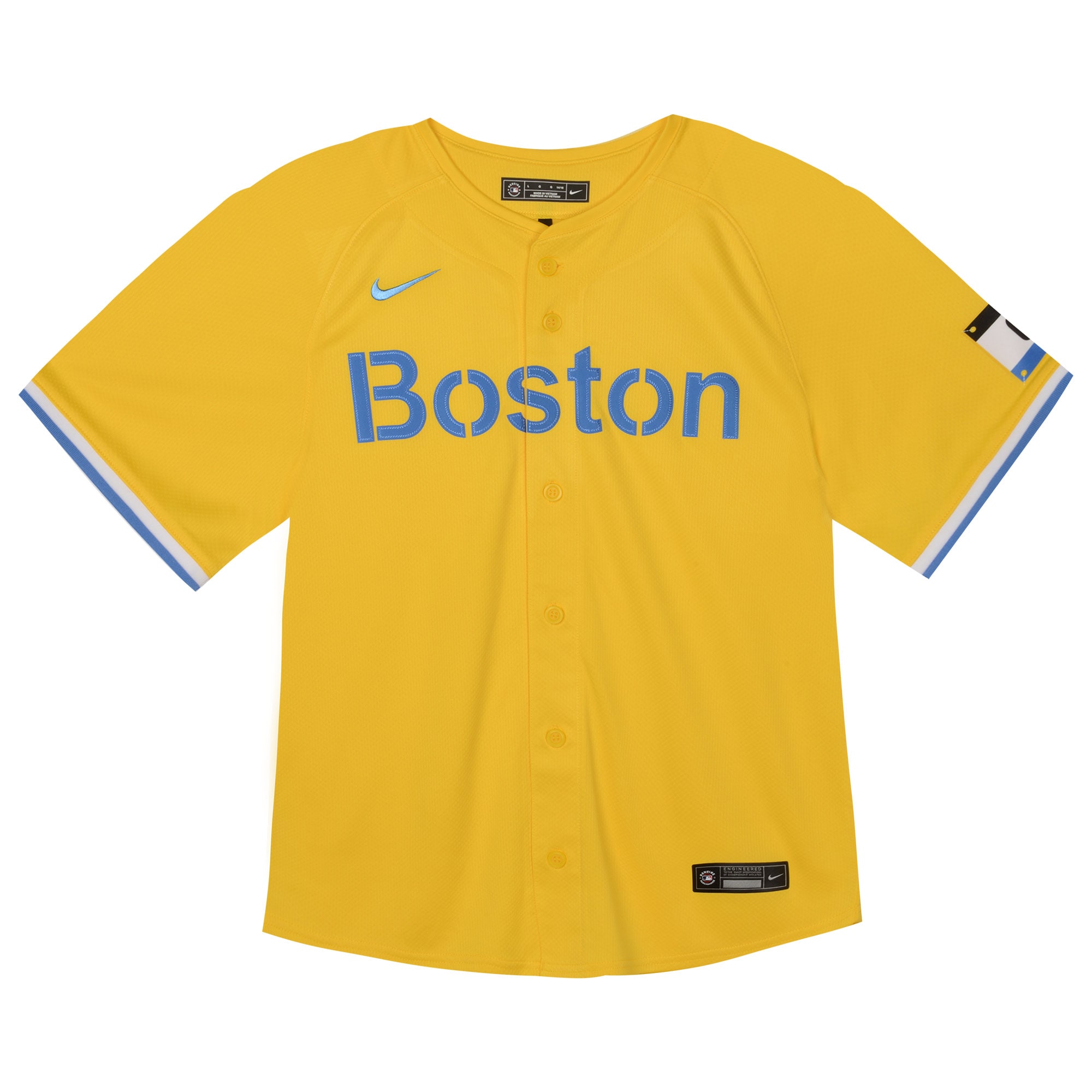 David Ortiz Boston Red Sox Nike Toddler City Connect Limited Player Jersey – Gold