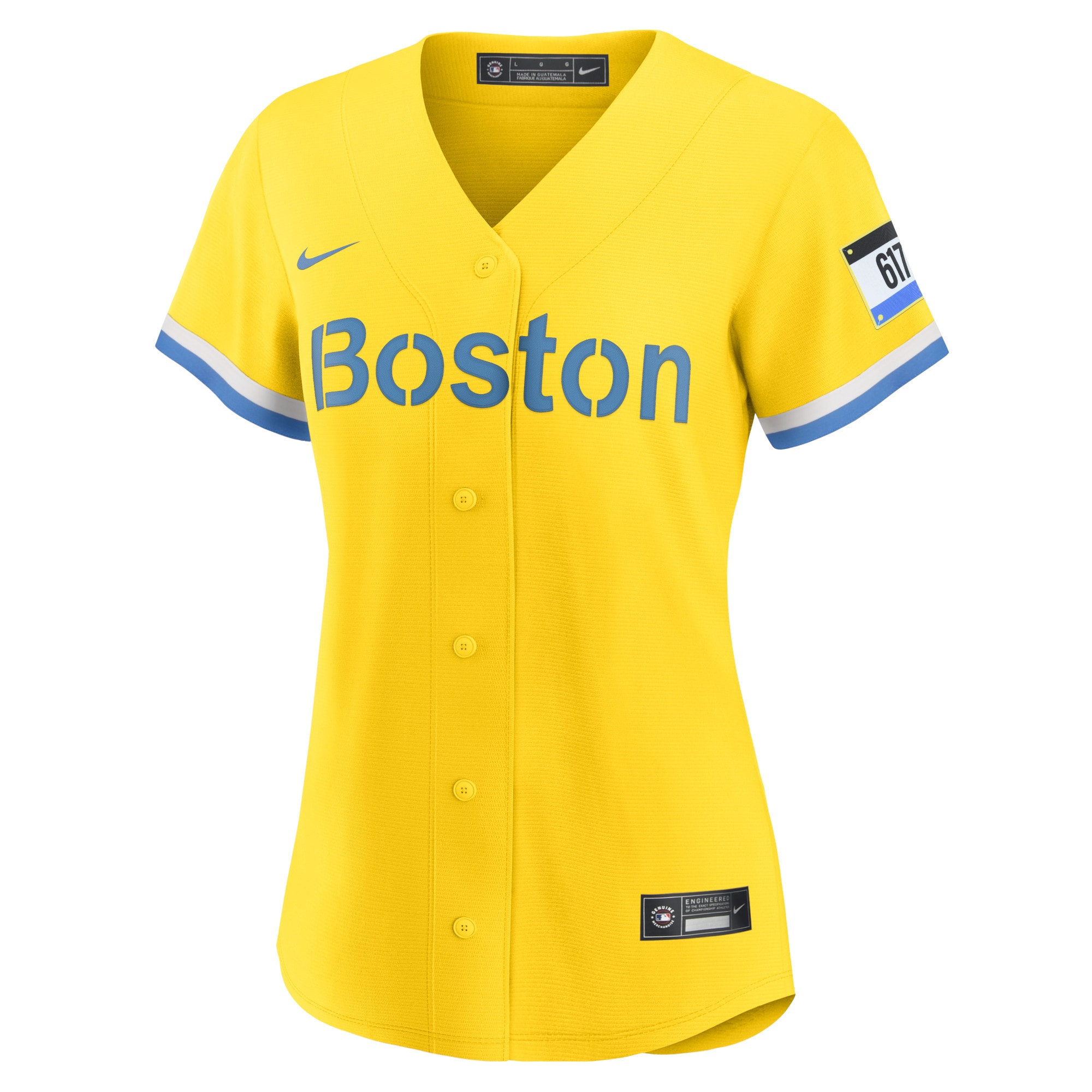David Ortiz Boston Red Sox Nike Women’s City Connect Replica Player Jersey – Gold
