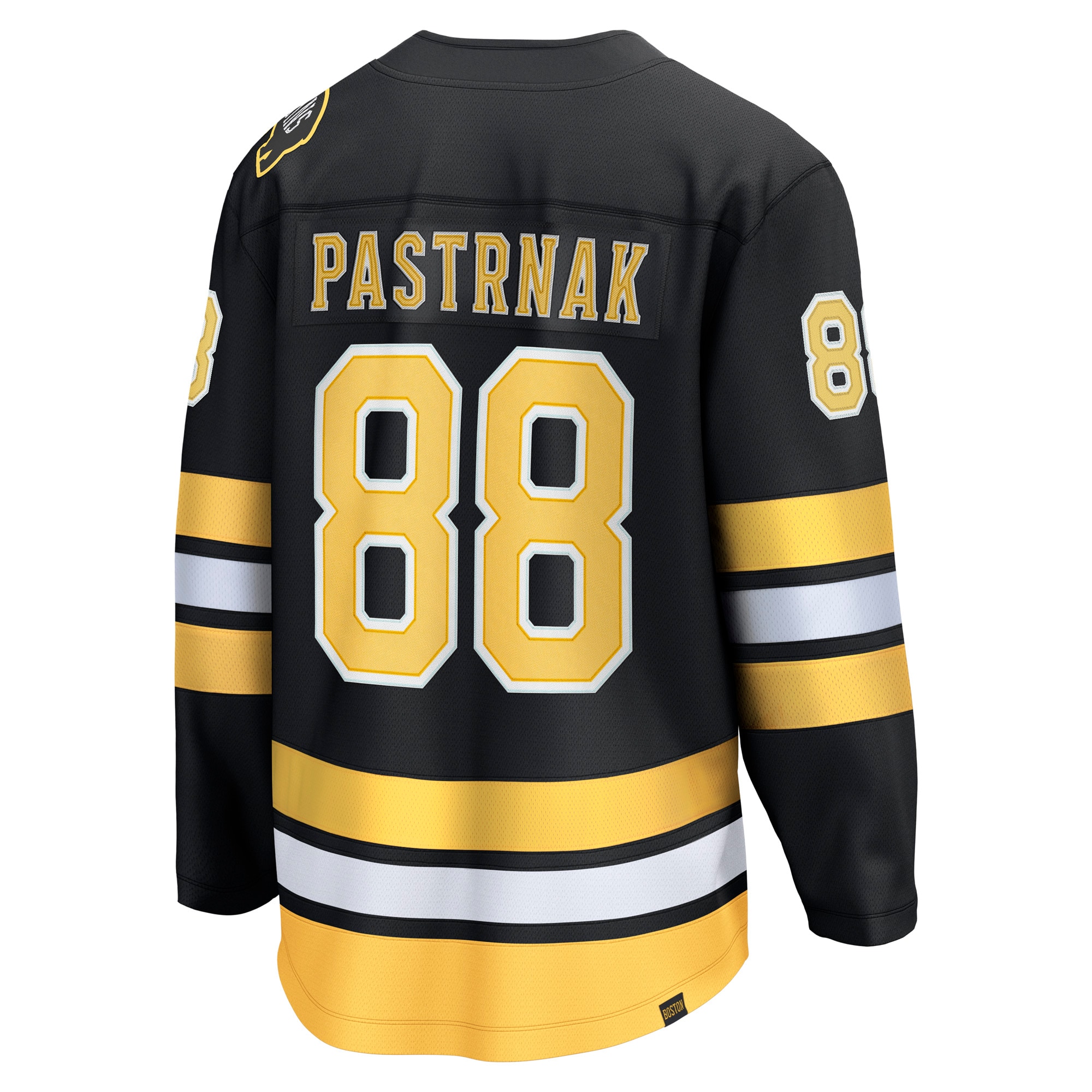 David Pastrnak Boston Bruins Fanatics Home Breakaway Player Jersey – Black Clowdercats