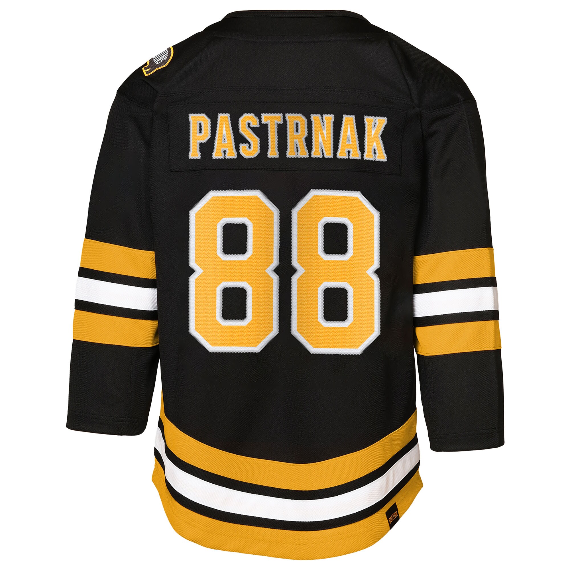 David Pastrnak Boston Bruins Outerstuff Toddler Home Replica Player Jersey – Black Clowdercats