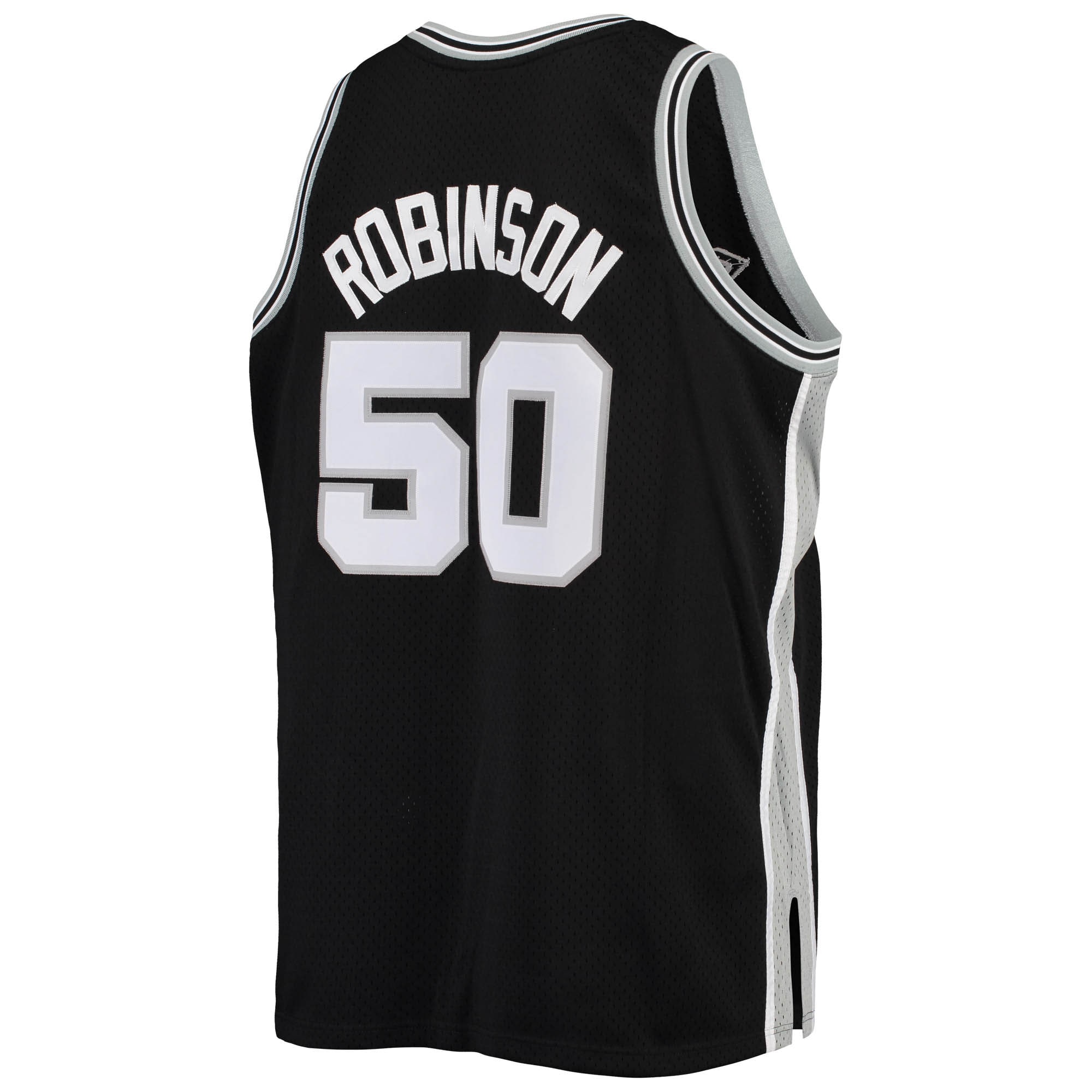 David Robinson San Antonio Spurs Mitchell & Ness 1998/99 Big & Tall Hardwood Classics Swingman Jersey – Black Clowdercats